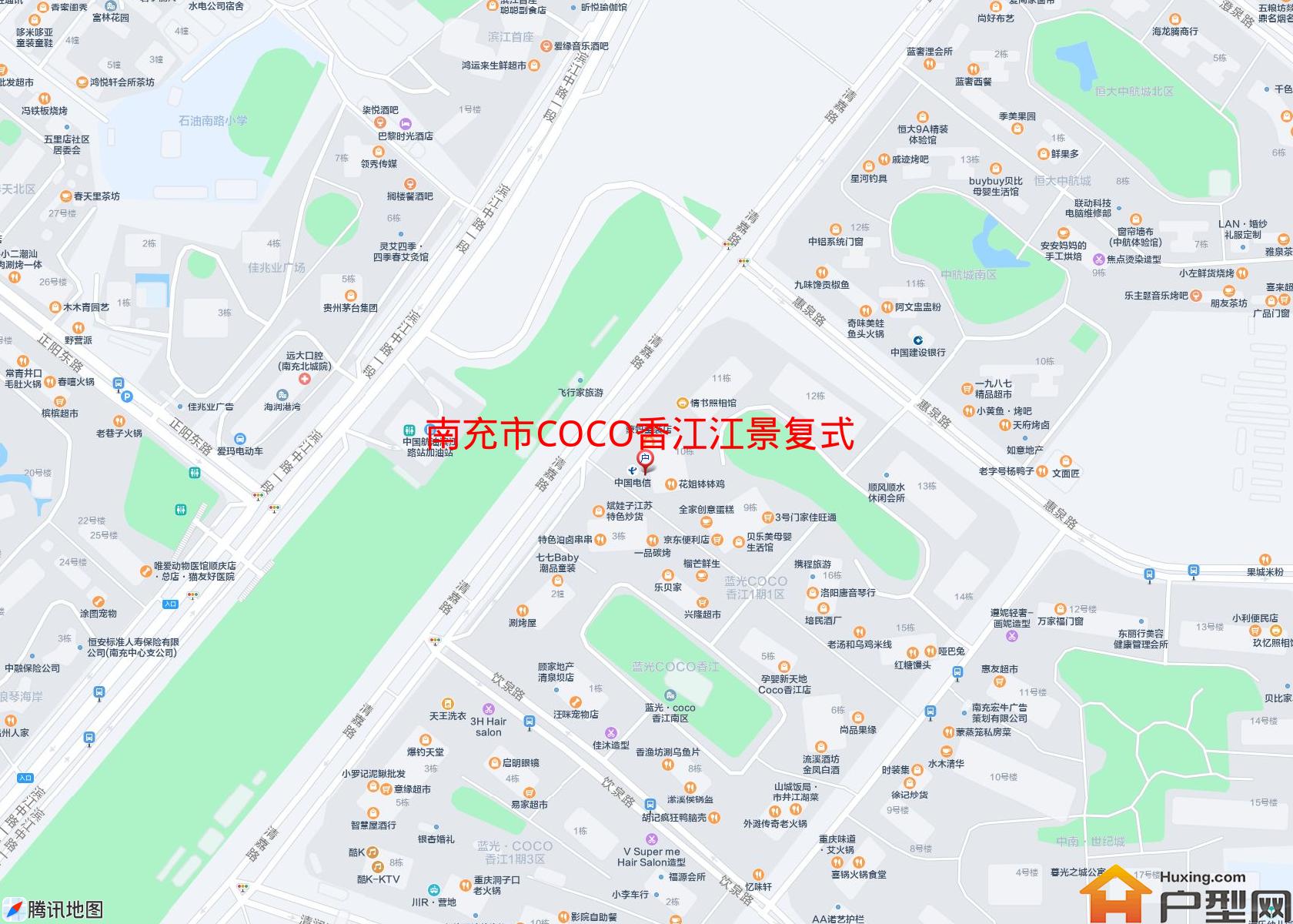 COCO香江江景复式小区 - 户型网