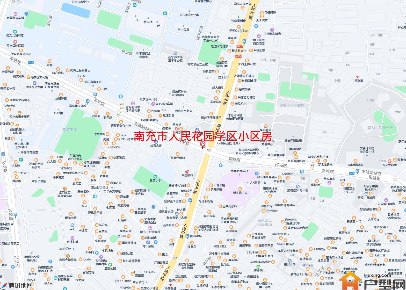 人民花园学区小区房小区 - 户型网