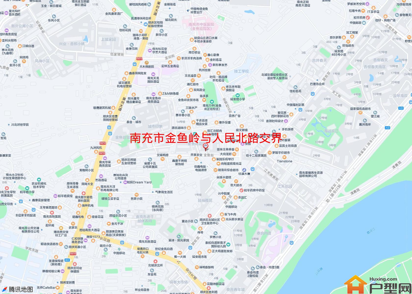 金鱼岭与人民北路交界小区 - 户型网