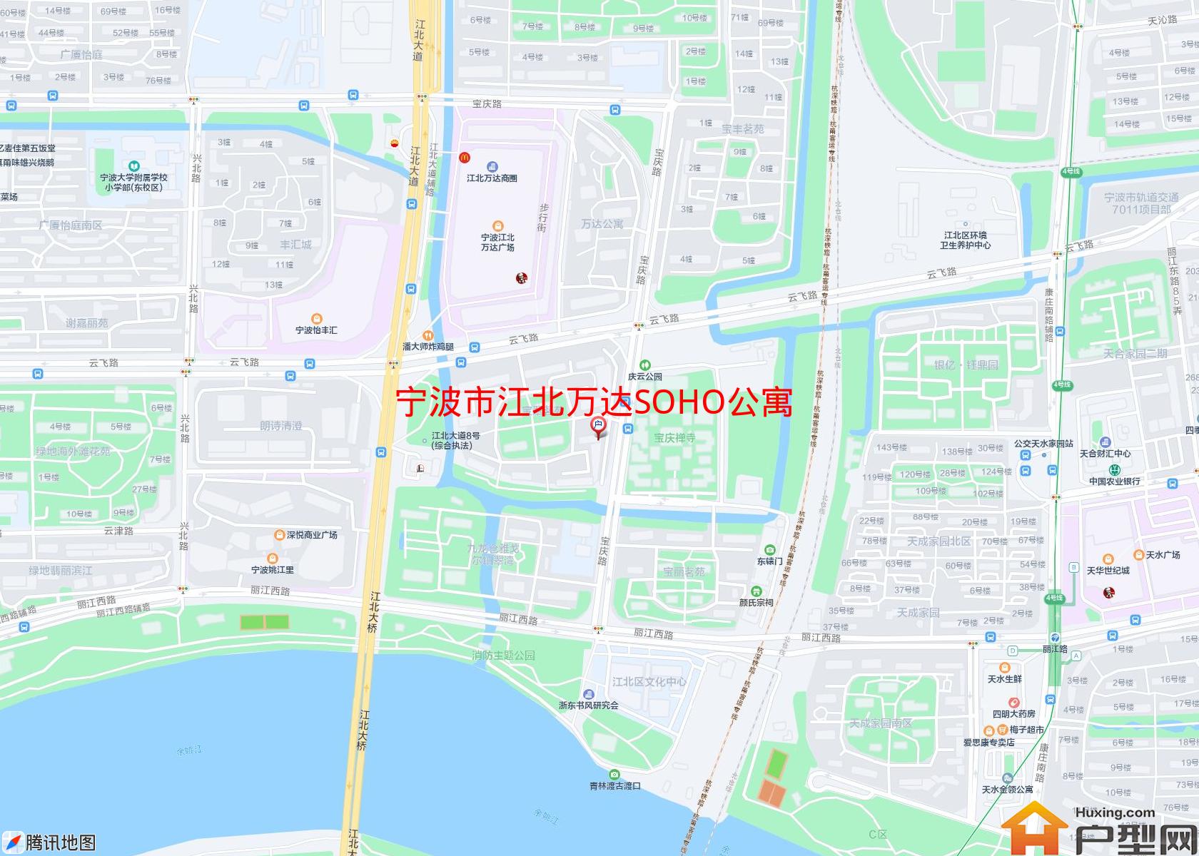 江北万达SOHO公寓小区 - 户型网