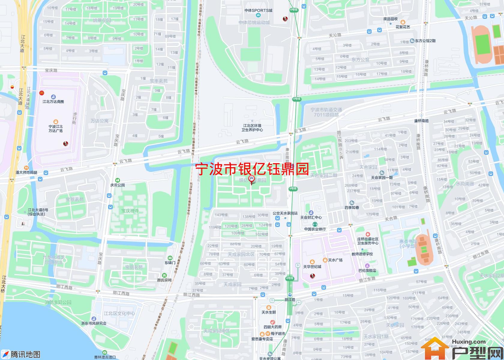 银亿钰鼎园小区 - 户型网