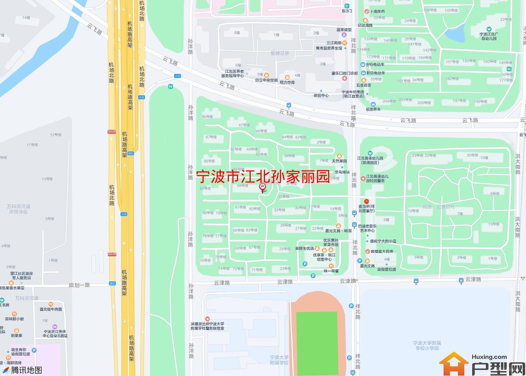 江北孙家丽园小区 - 户型网