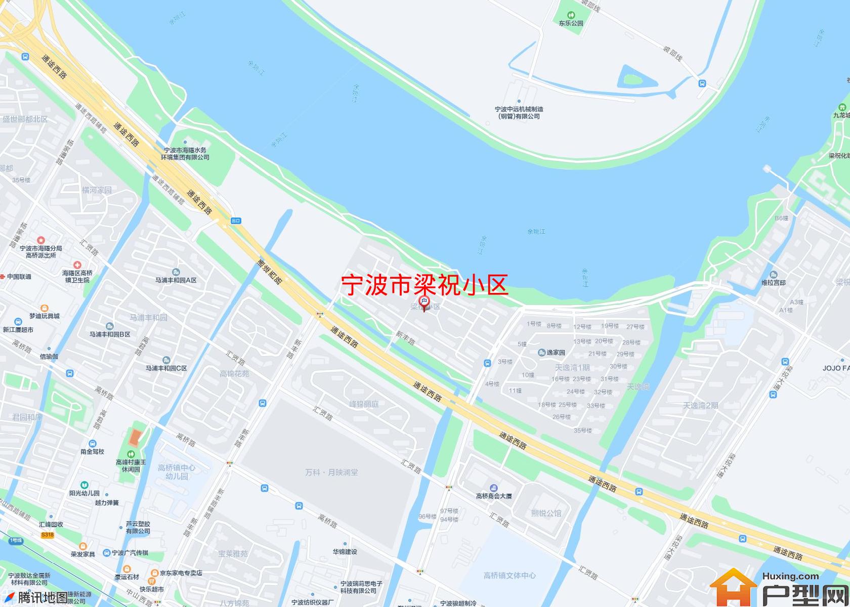 梁祝小区小区 - 户型网