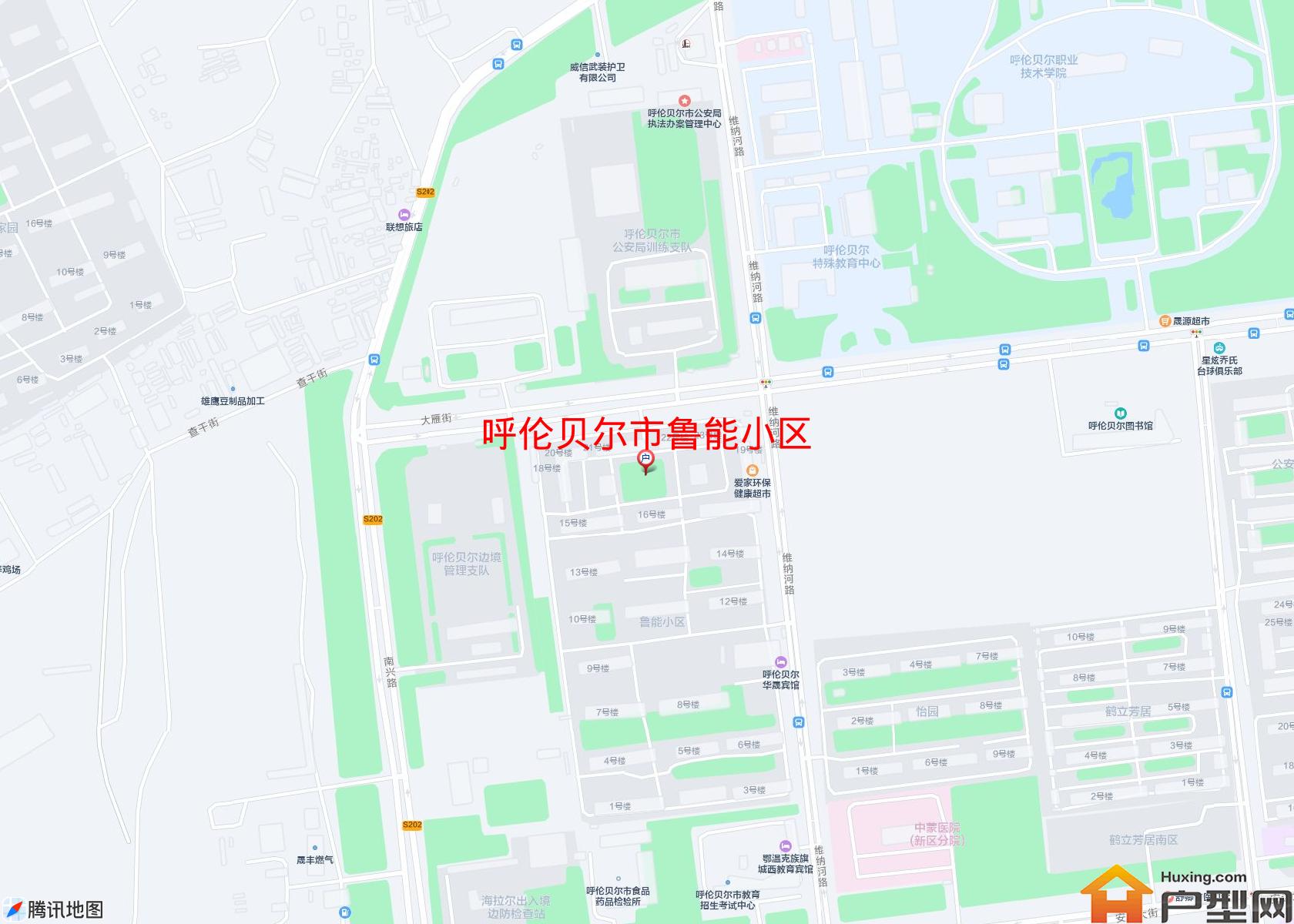 鲁能小区小区 - 户型网