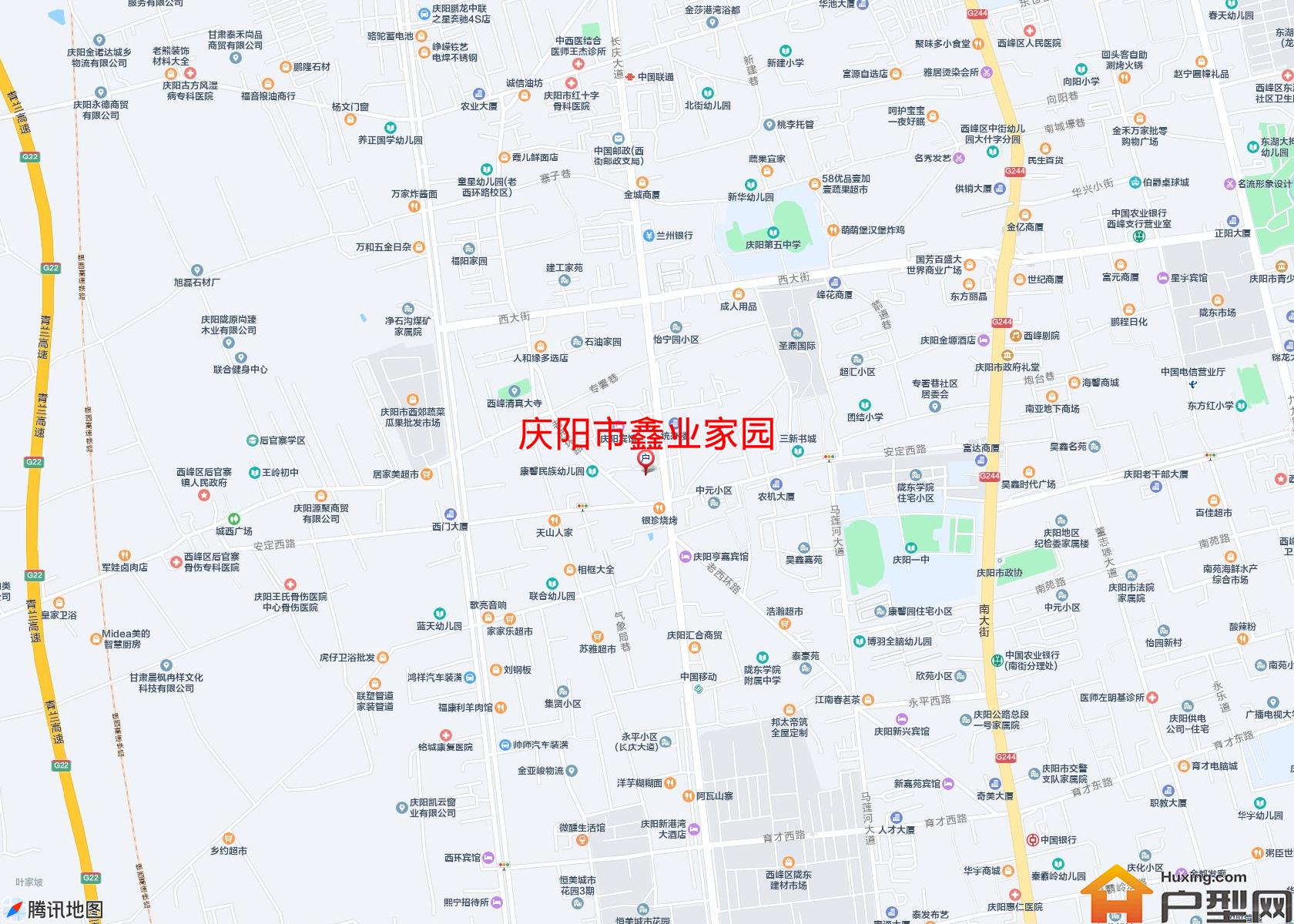鑫业家园小区 - 户型网