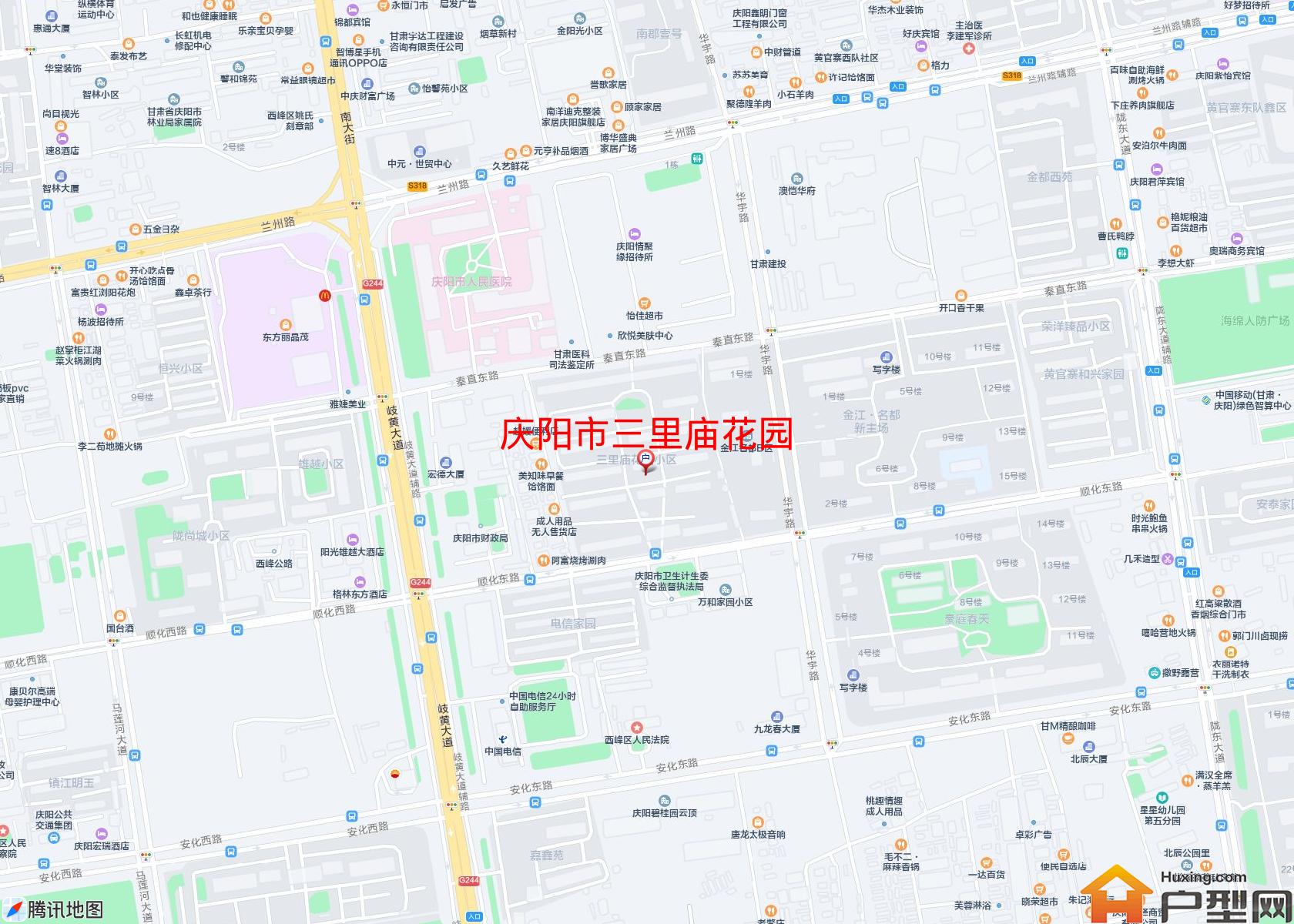 三里庙花园小区 - 户型网