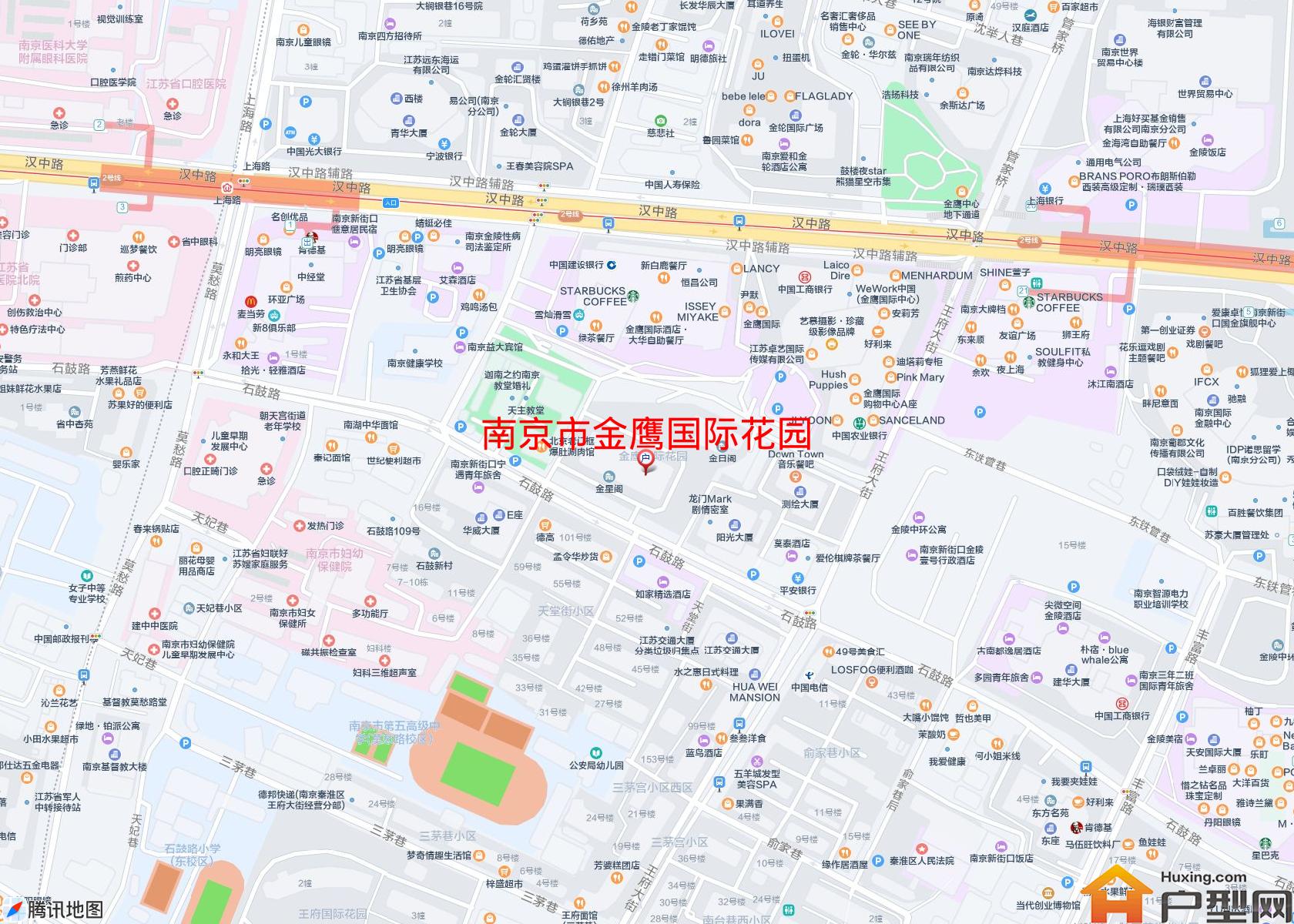 金鹰国际花园小区 - 户型网