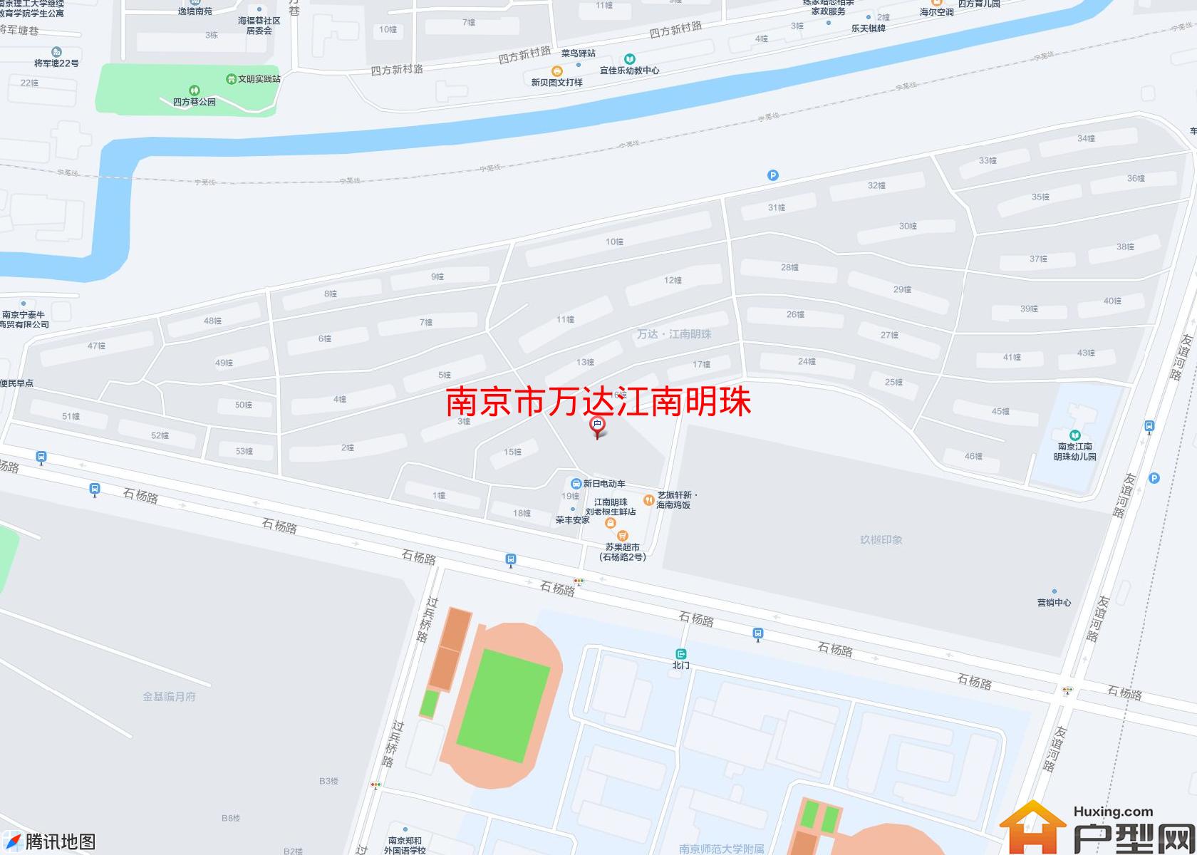 万达江南明珠小区 - 户型网