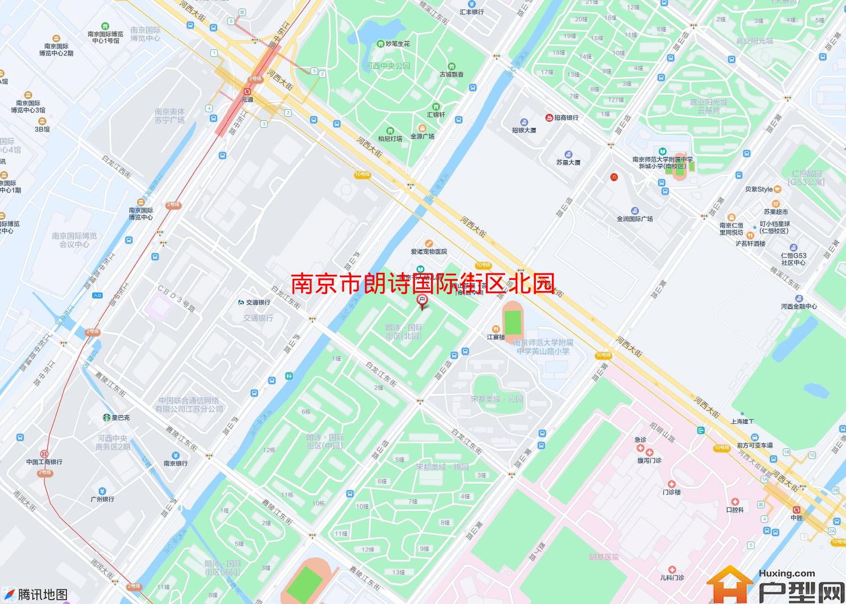 朗诗国际街区北园小区 - 户型网