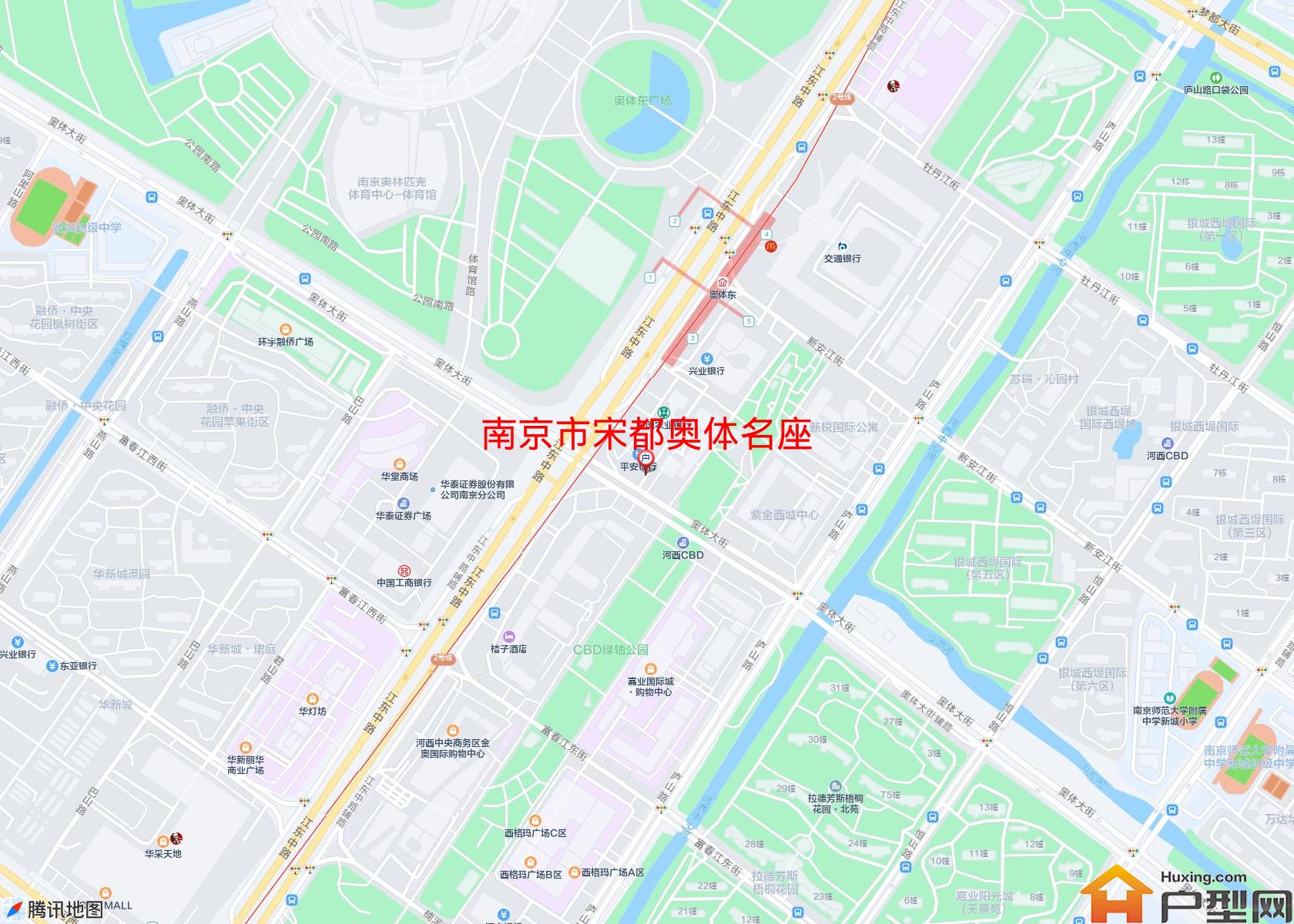 宋都奥体名座小区 - 户型网