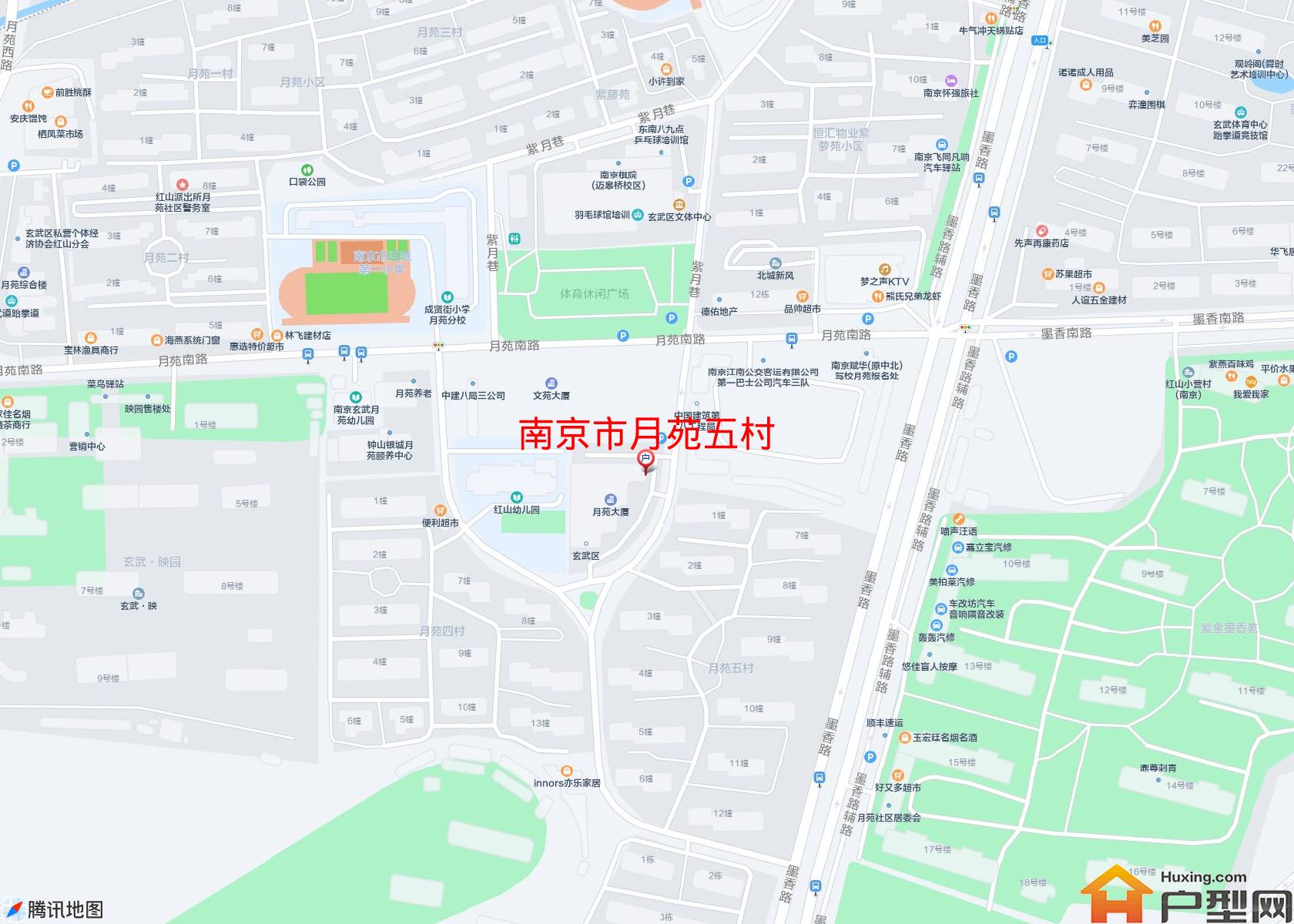 月苑五村小区 - 户型网 月苑五村小区 - 户型网