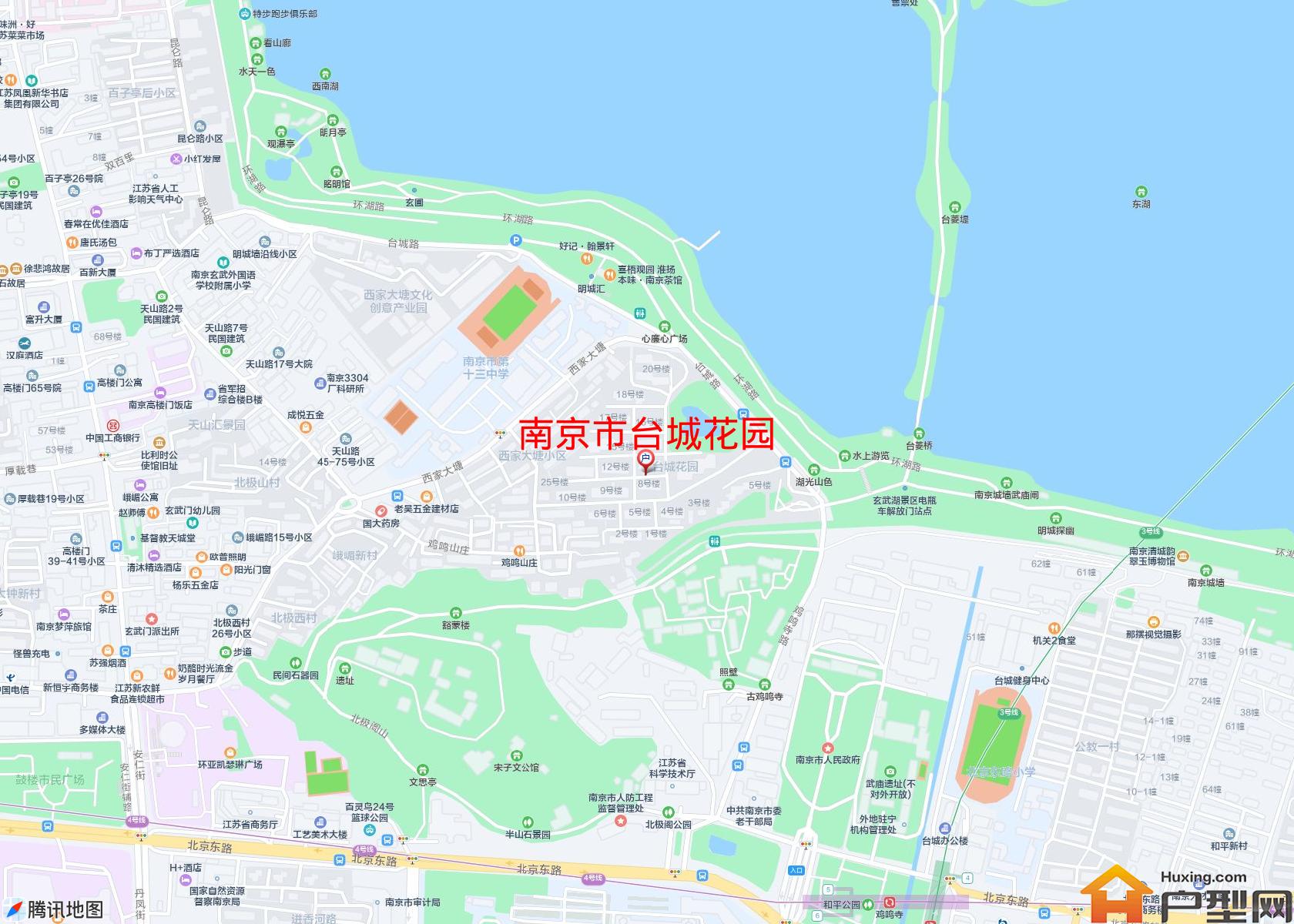 台城花园小区 - 户型网