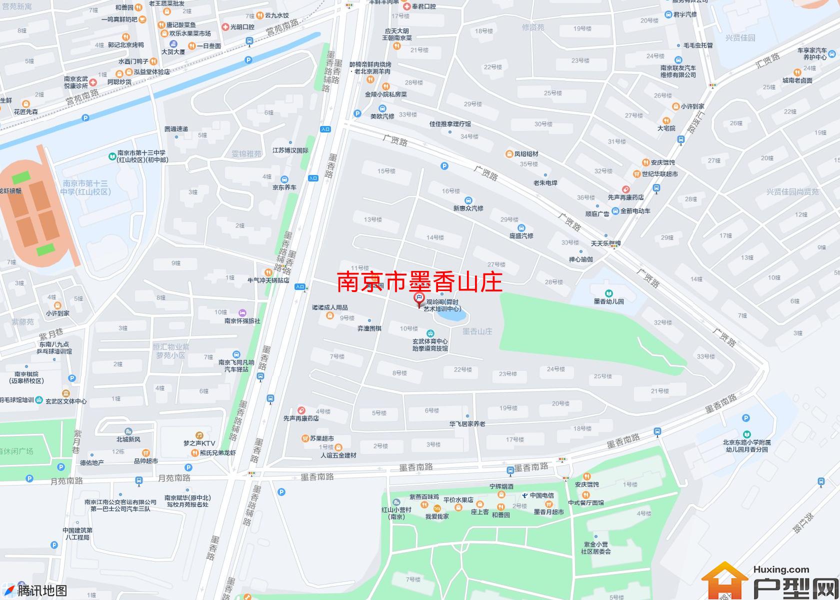 墨香山庄小区 - 户型网