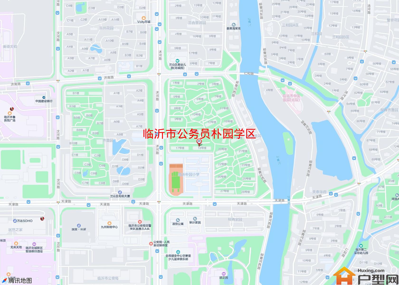 公务员朴园学区小区 - 户型网
