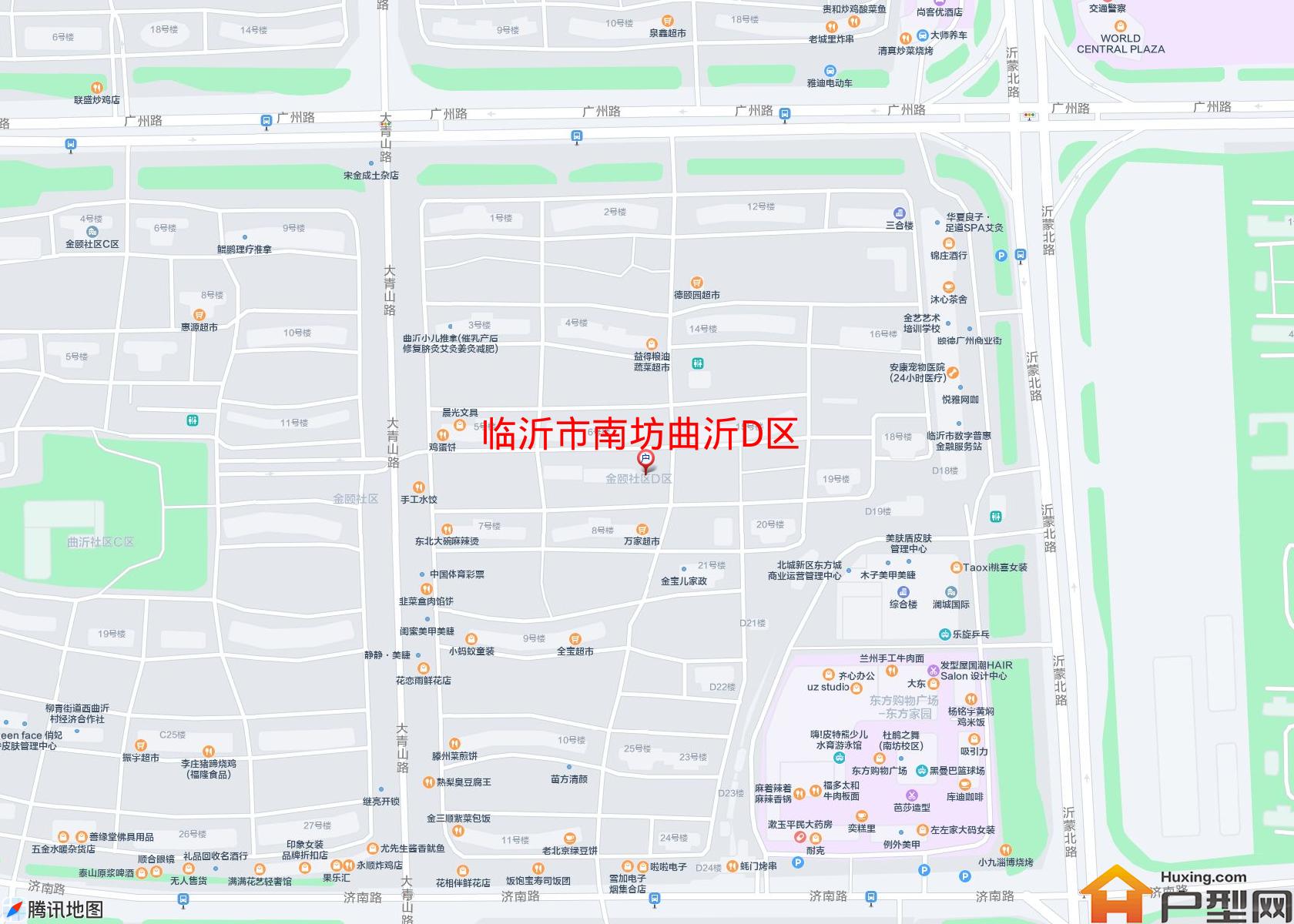 南坊曲沂D区小区 - 户型网