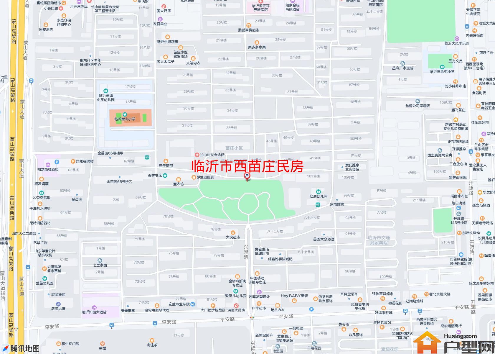 西苗庄民房小区 - 户型网