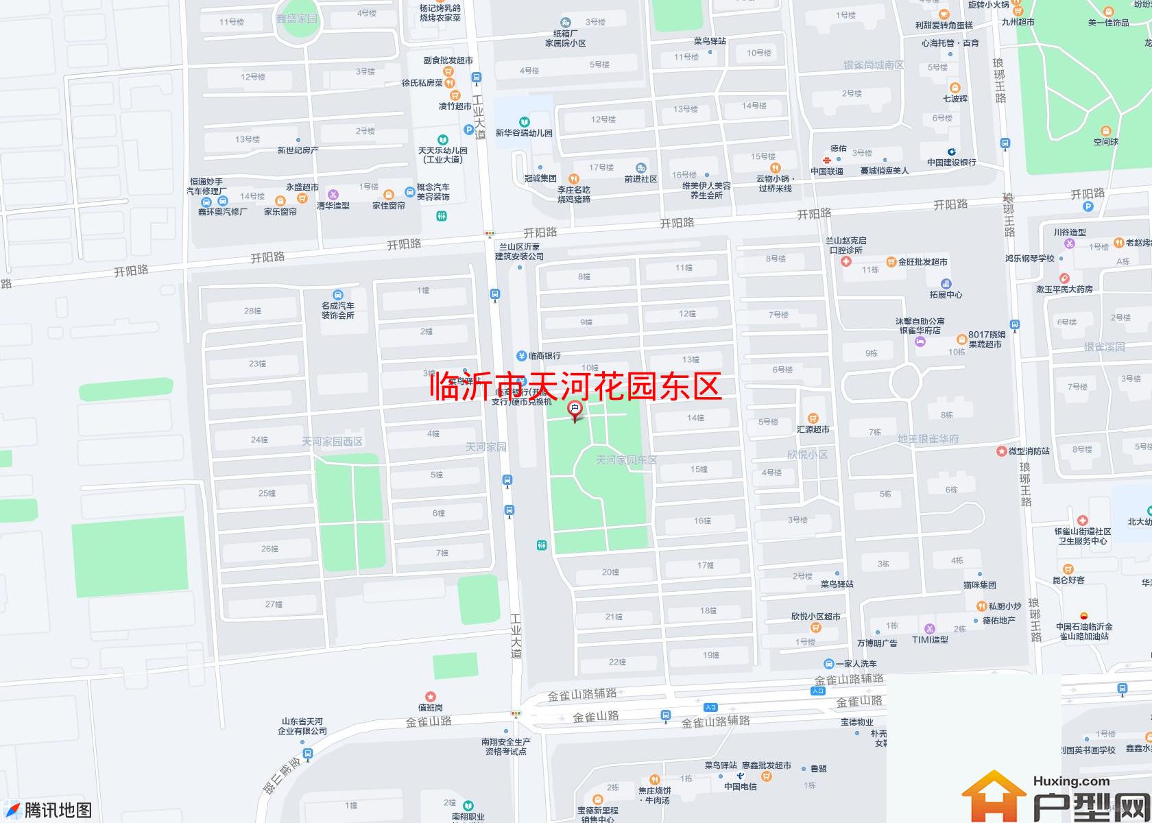 天河花园东区小区 - 户型网