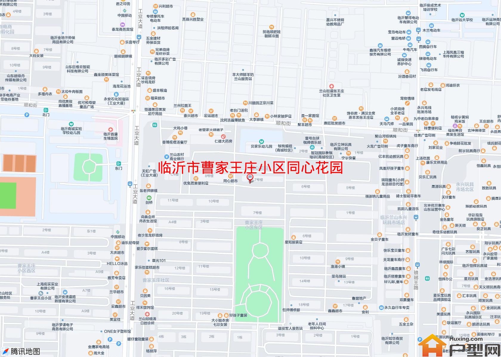 曹家王庄小区同心花园小区 - 户型网