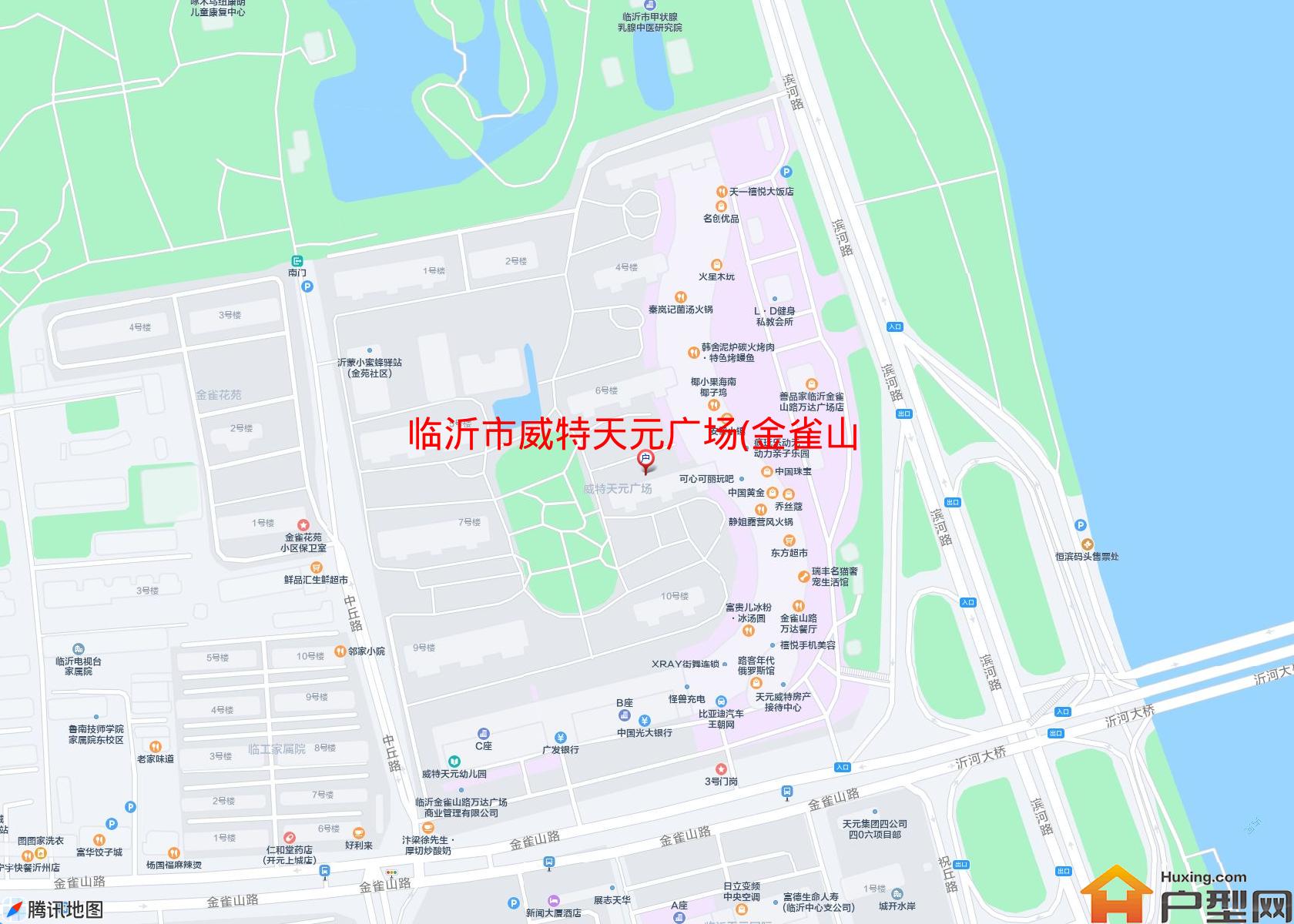 威特天元广场(金雀山路)小区 - 户型网