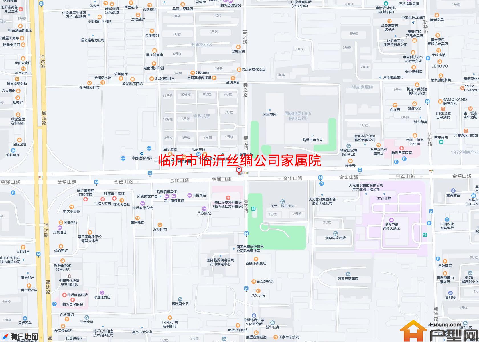 临沂丝绸公司家属院小区 - 户型网