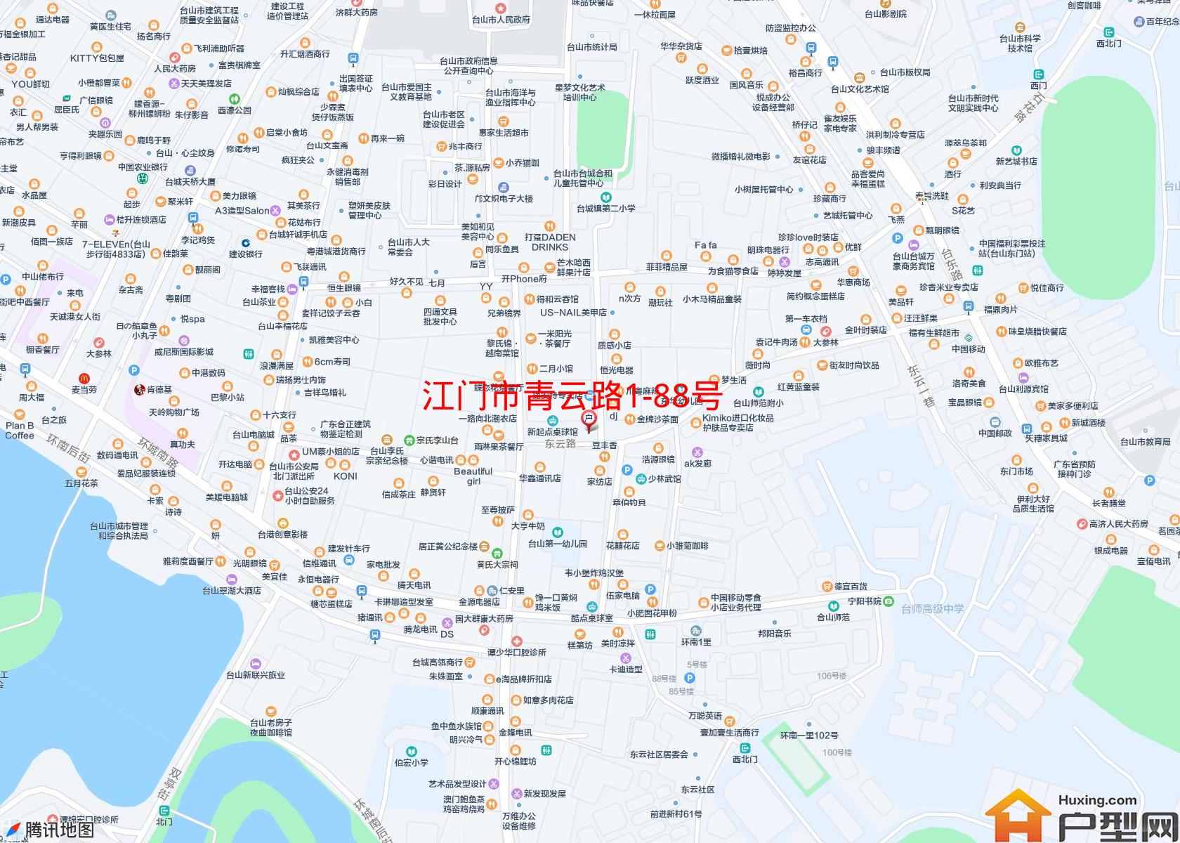 青云路1-88号小区 - 户型网