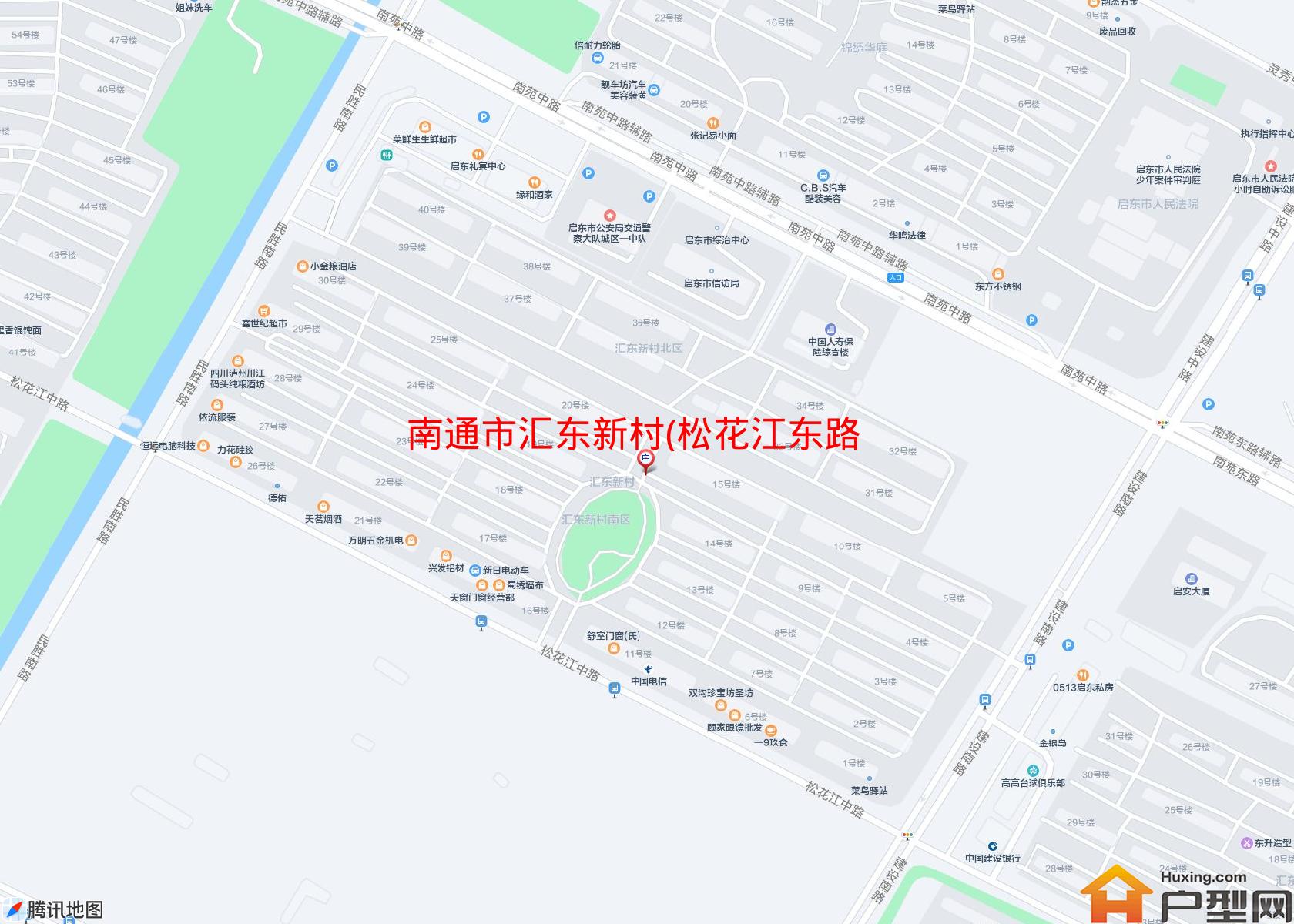 汇东新村(松花江东路)小区 - 户型网