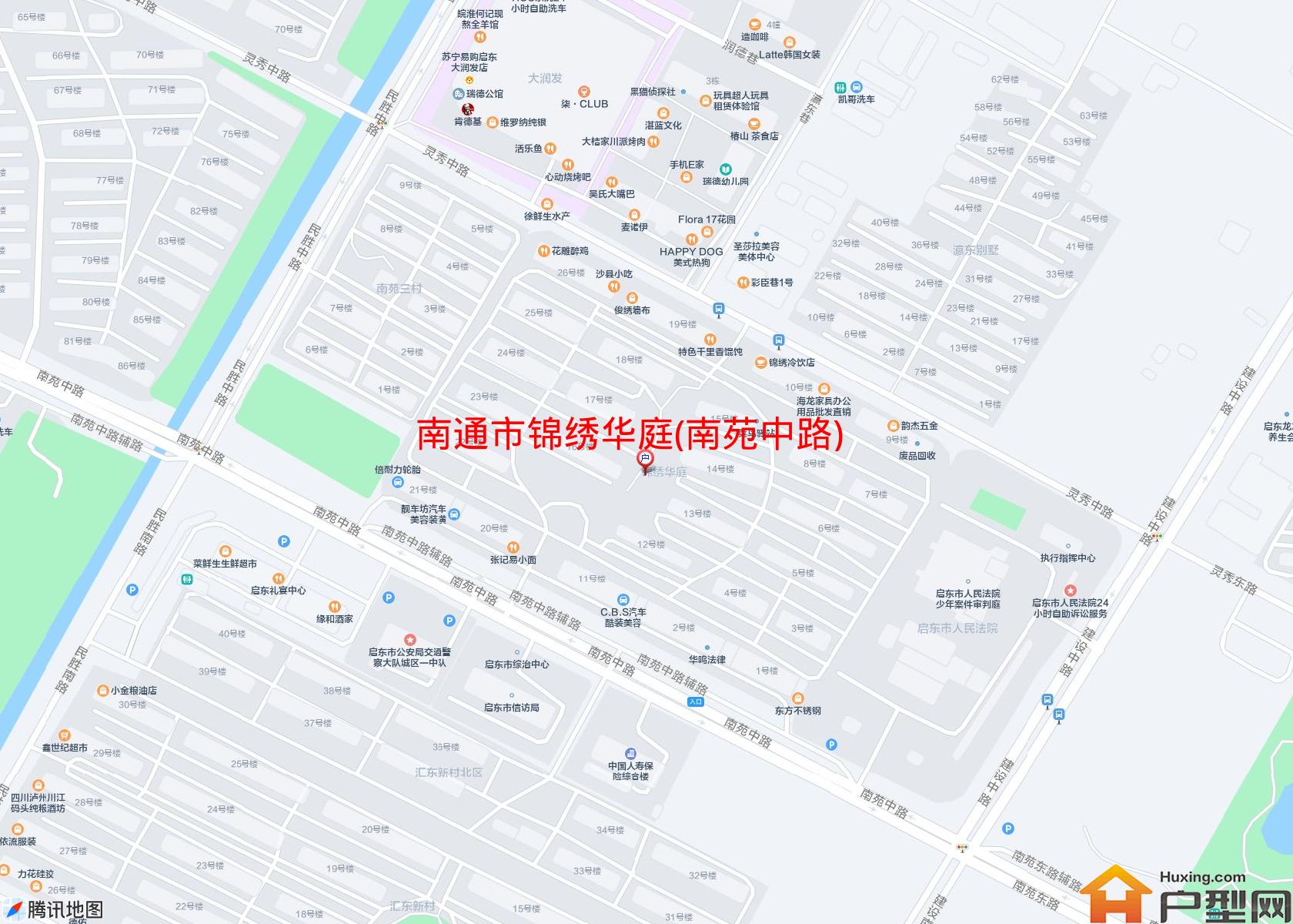 锦绣华庭(南苑中路)小区 - 户型网