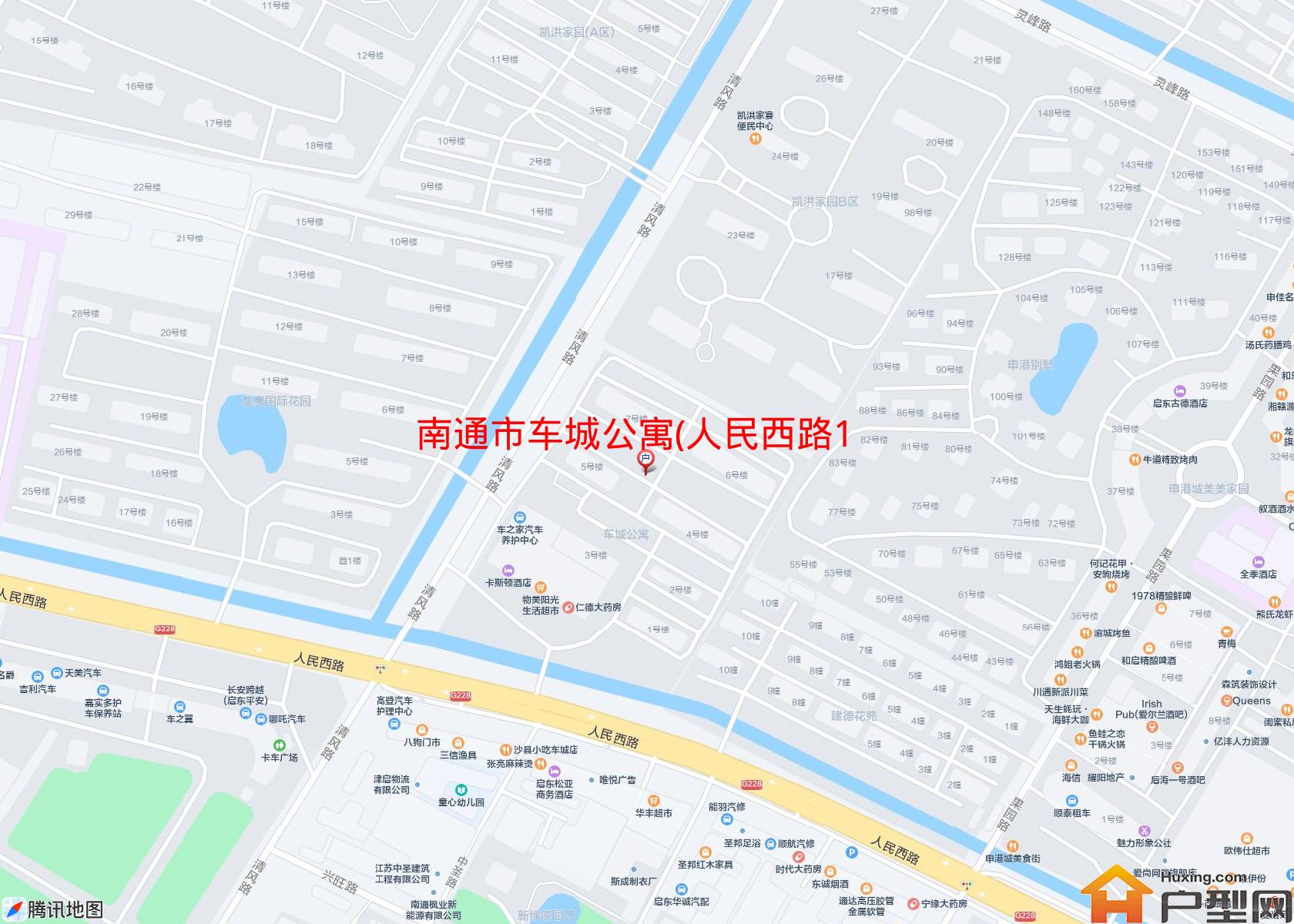 车城公寓(人民西路1818号)小区 - 户型网