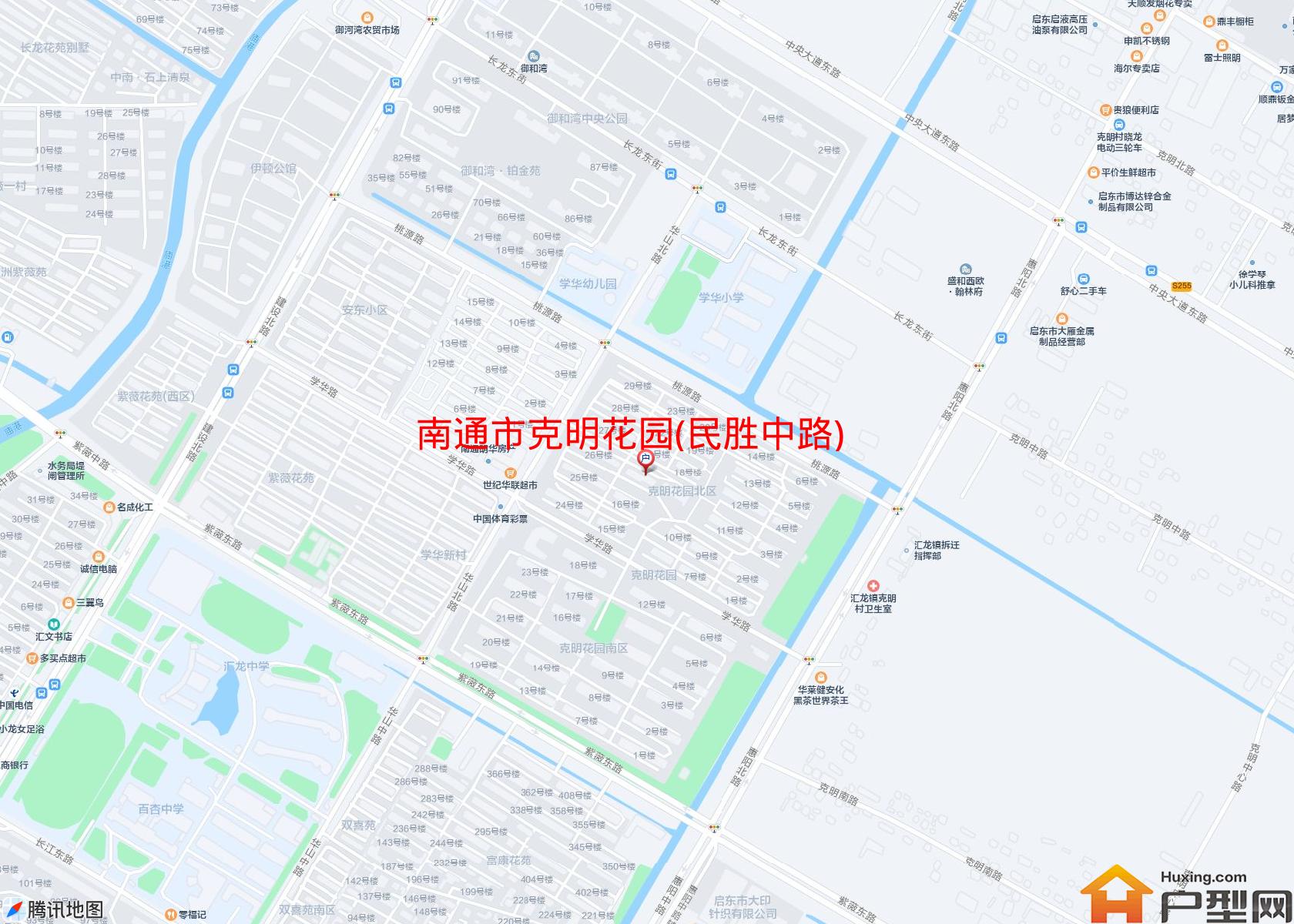 克明花园(民胜中路)小区 - 户型网