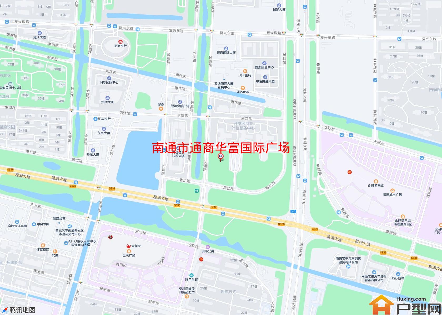 通商华富国际广场小区 - 户型网