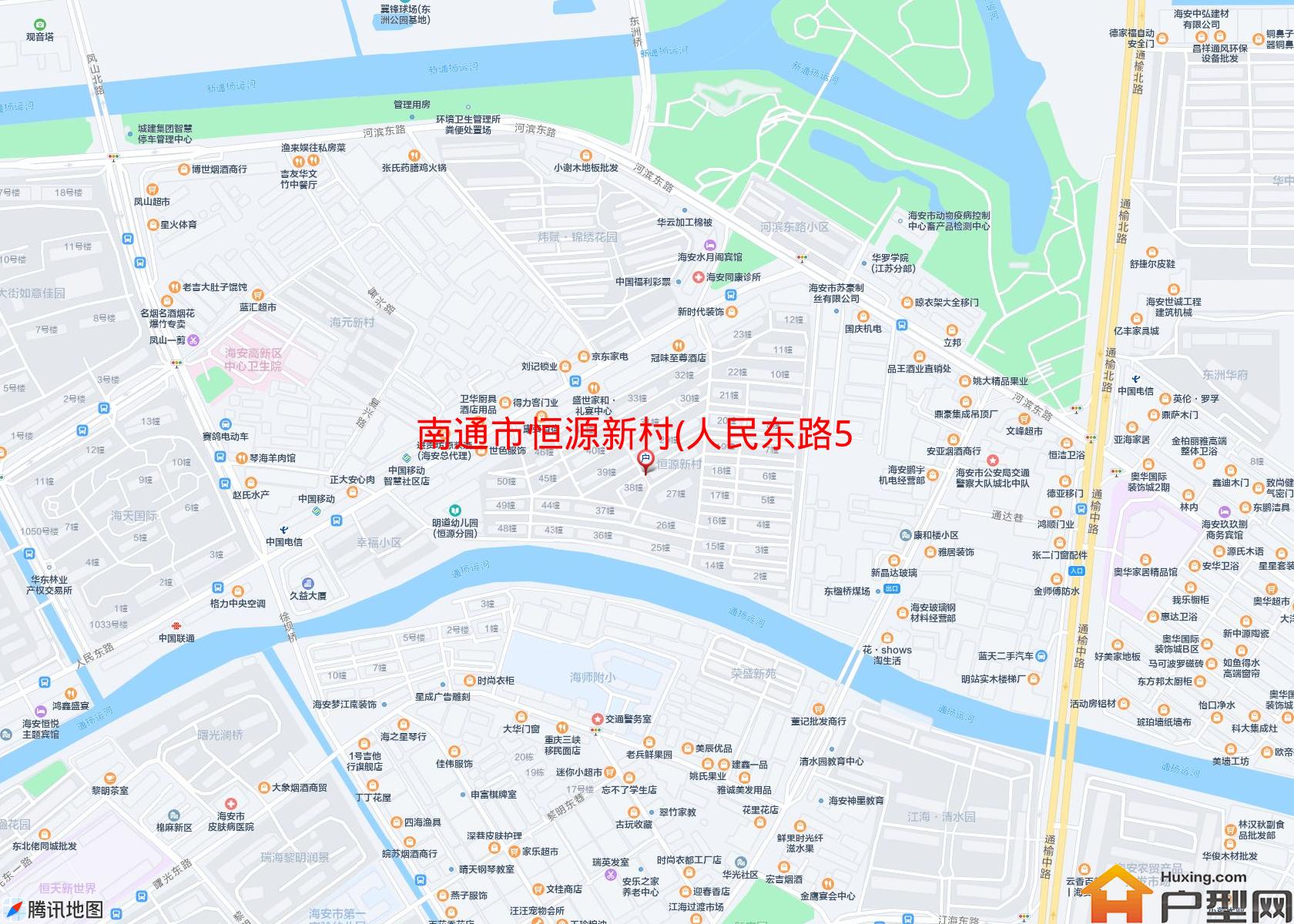 恒源新村(人民东路58号)小区 - 户型网