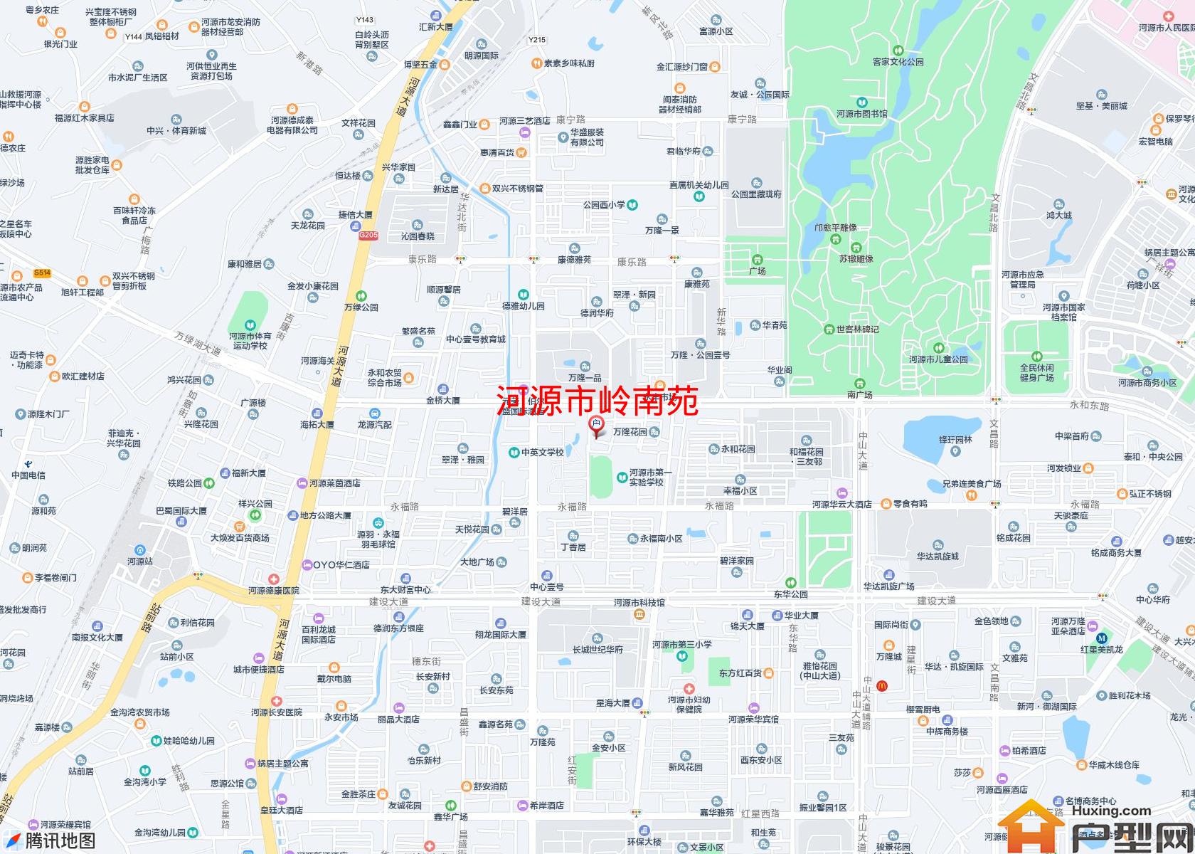 岭南苑小区 - 户型网