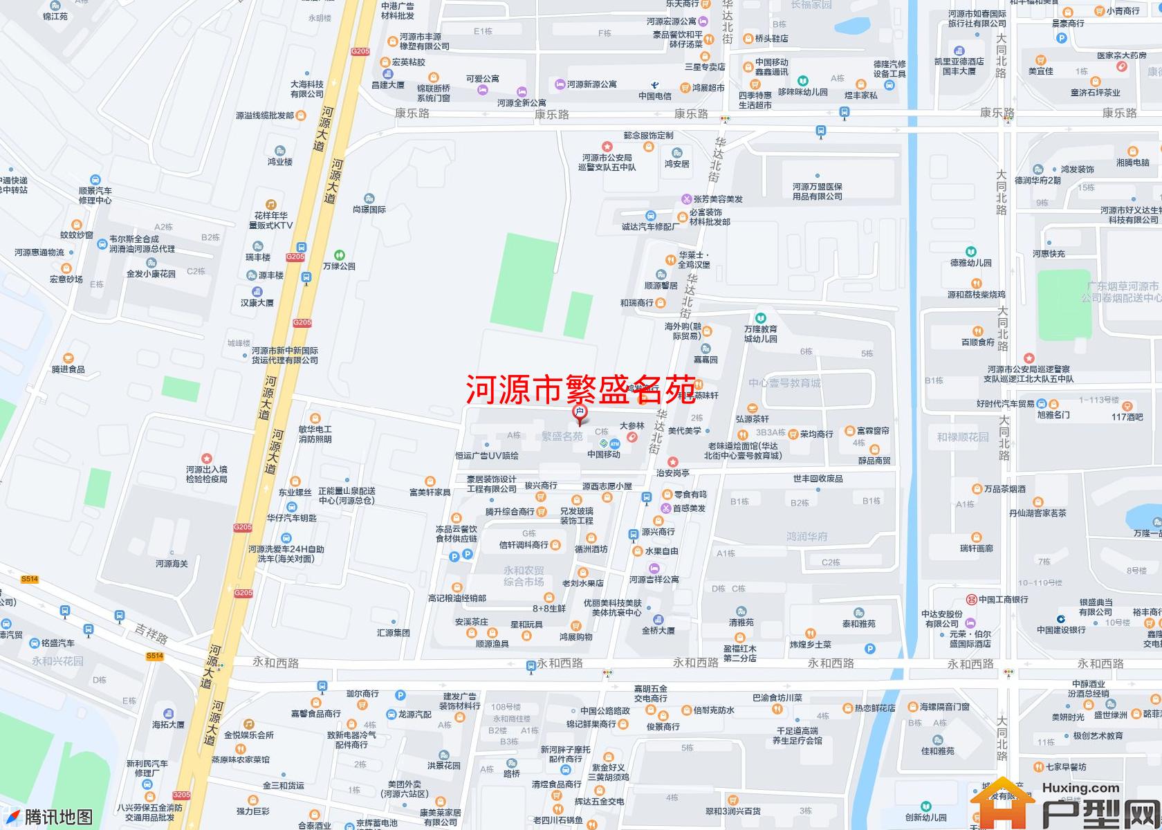 繁盛名苑小区 - 户型网