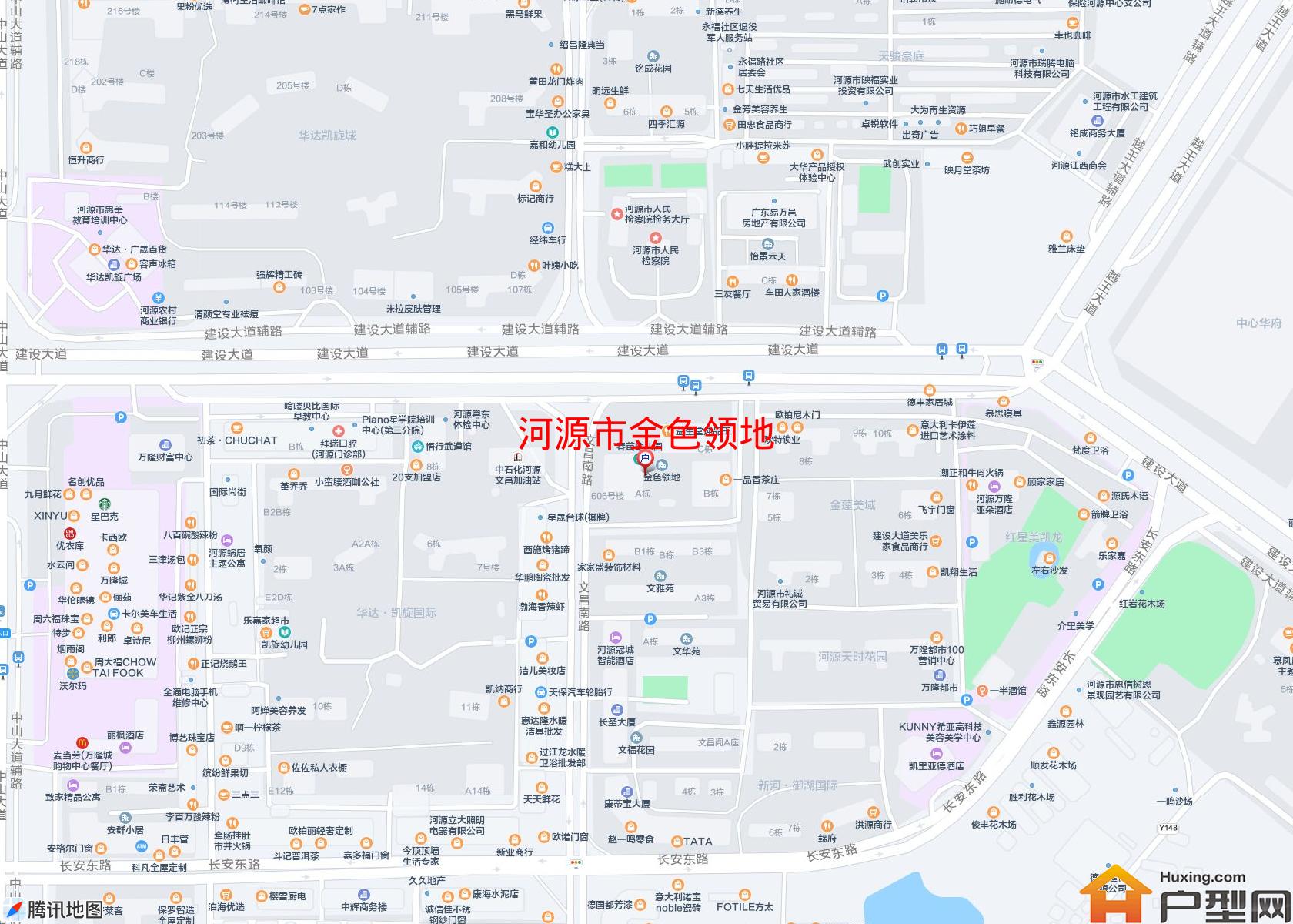 金色领地小区 - 户型网