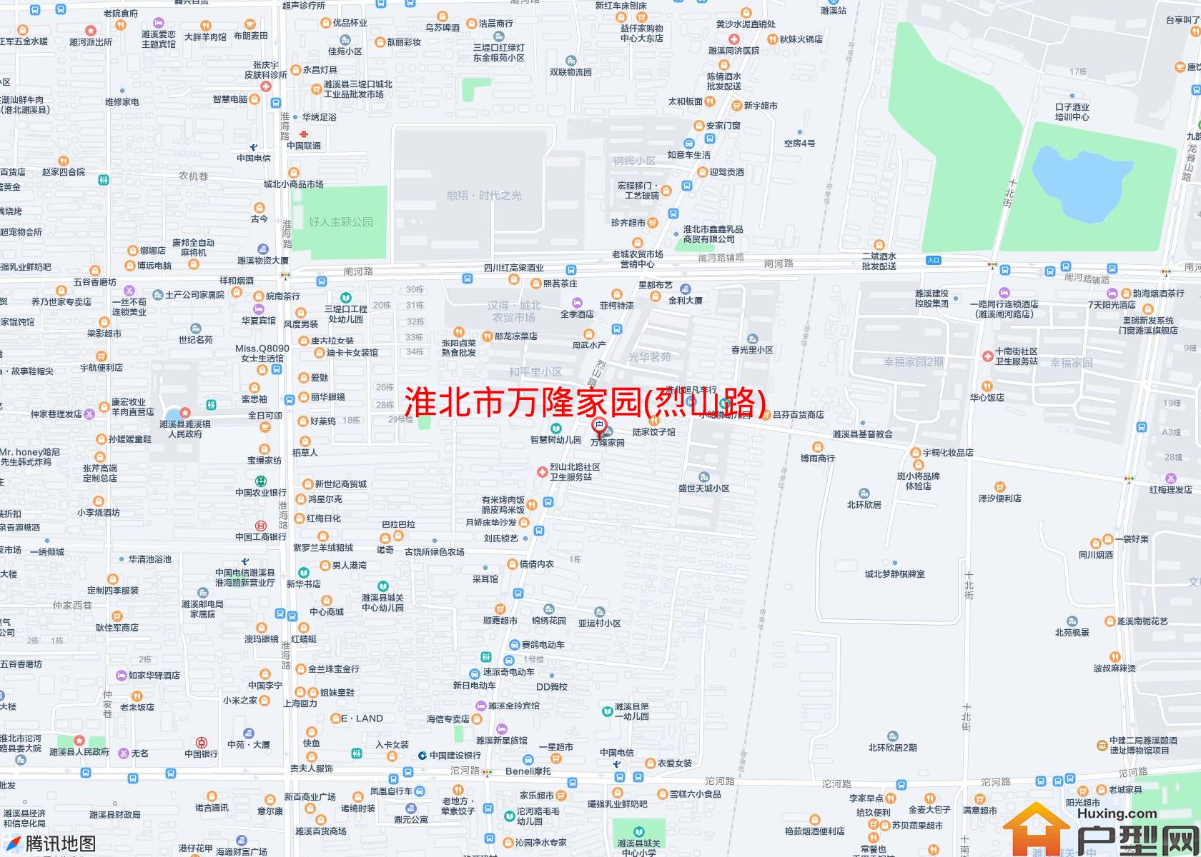 万隆家园(烈山路)小区 - 户型网