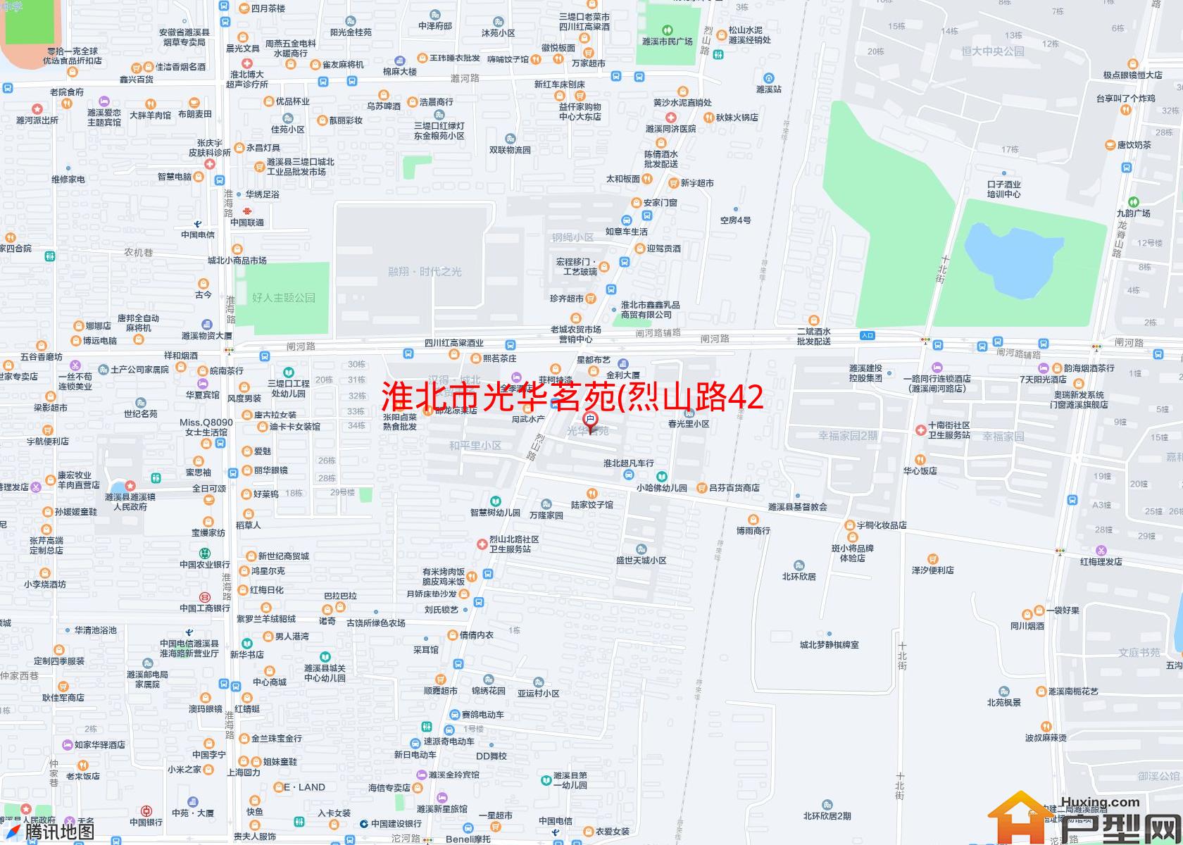 光华茗苑(烈山路42号)小区 - 户型网