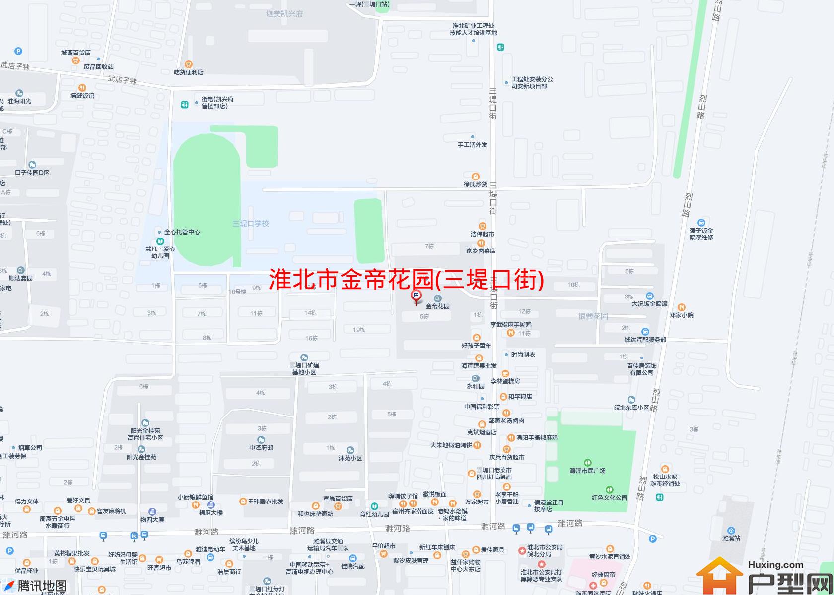 金帝花园(三堤口街)小区 - 户型网