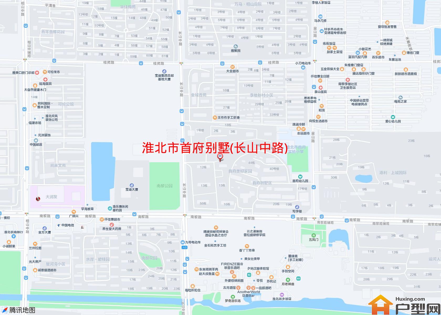 首府别墅(长山中路)小区 - 户型网