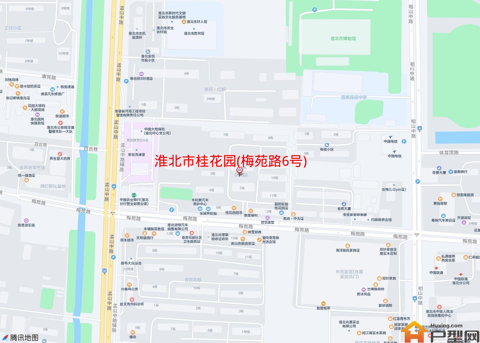 桂花园(梅苑路6号)小区 - 户型网