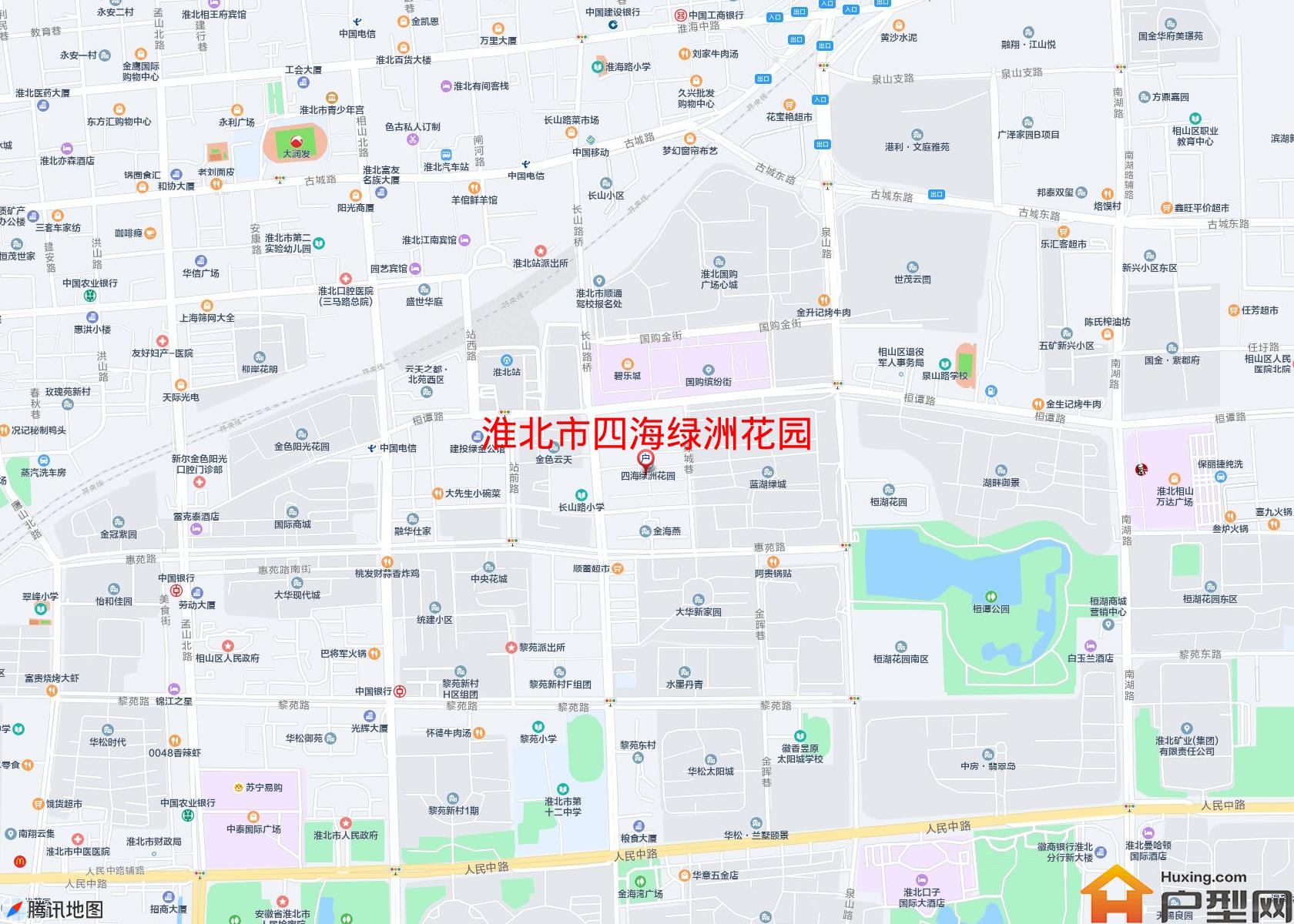 四海绿洲花园小区 - 户型网