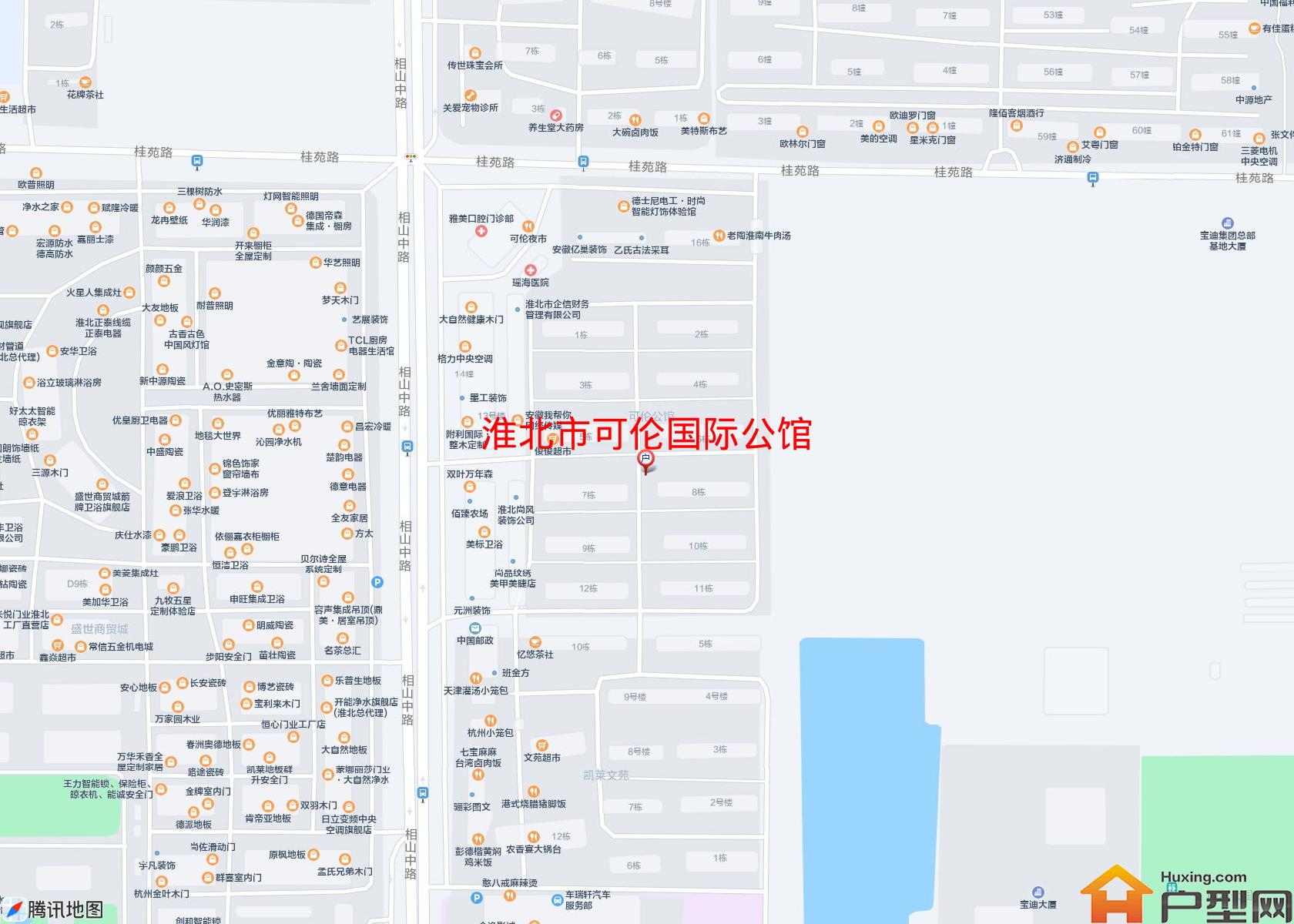 可伦国际公馆小区 - 户型网