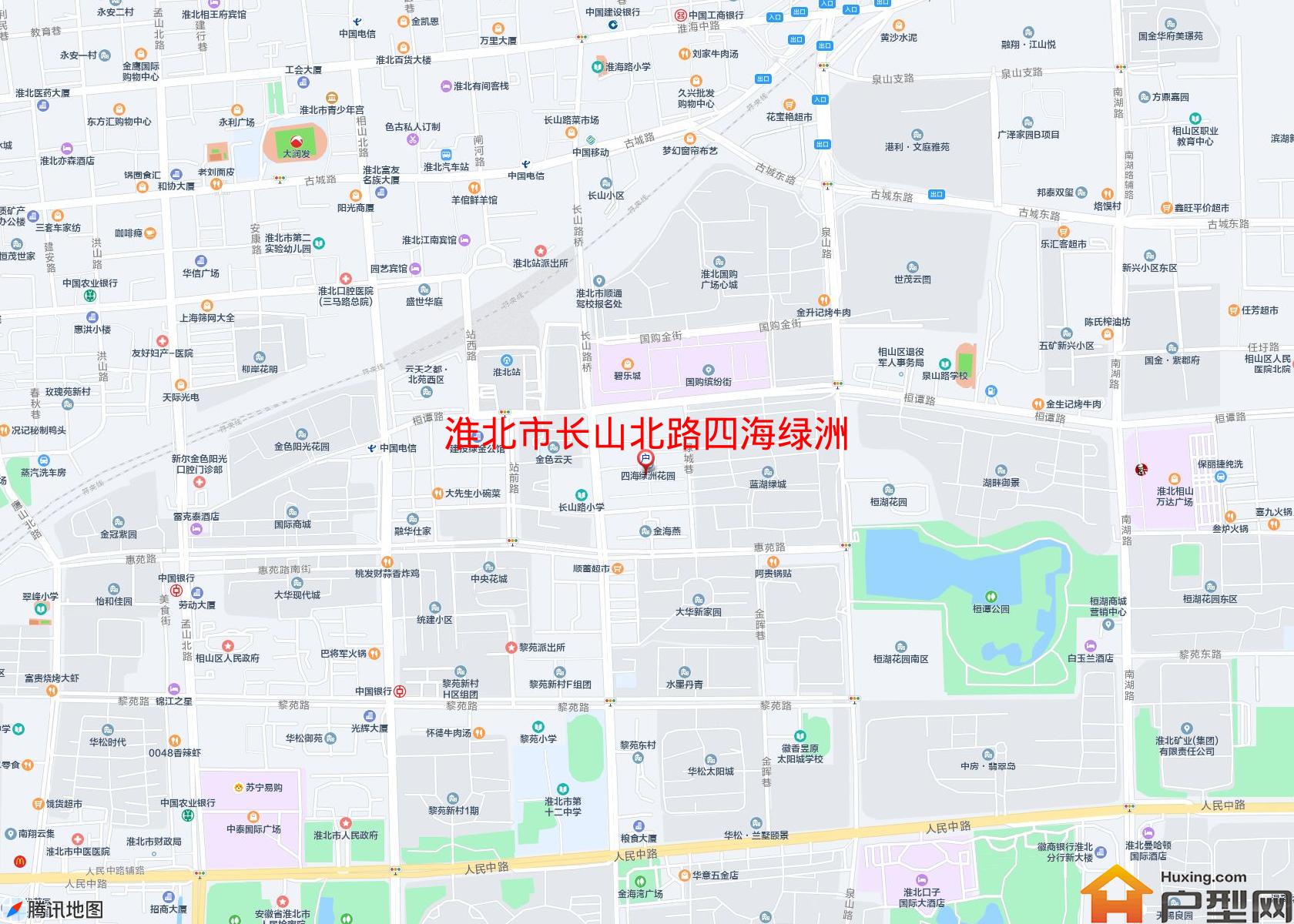 长山北路四海绿洲小区 - 户型网