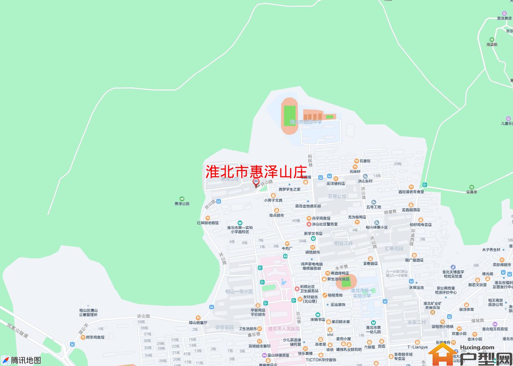 惠泽山庄小区 - 户型网