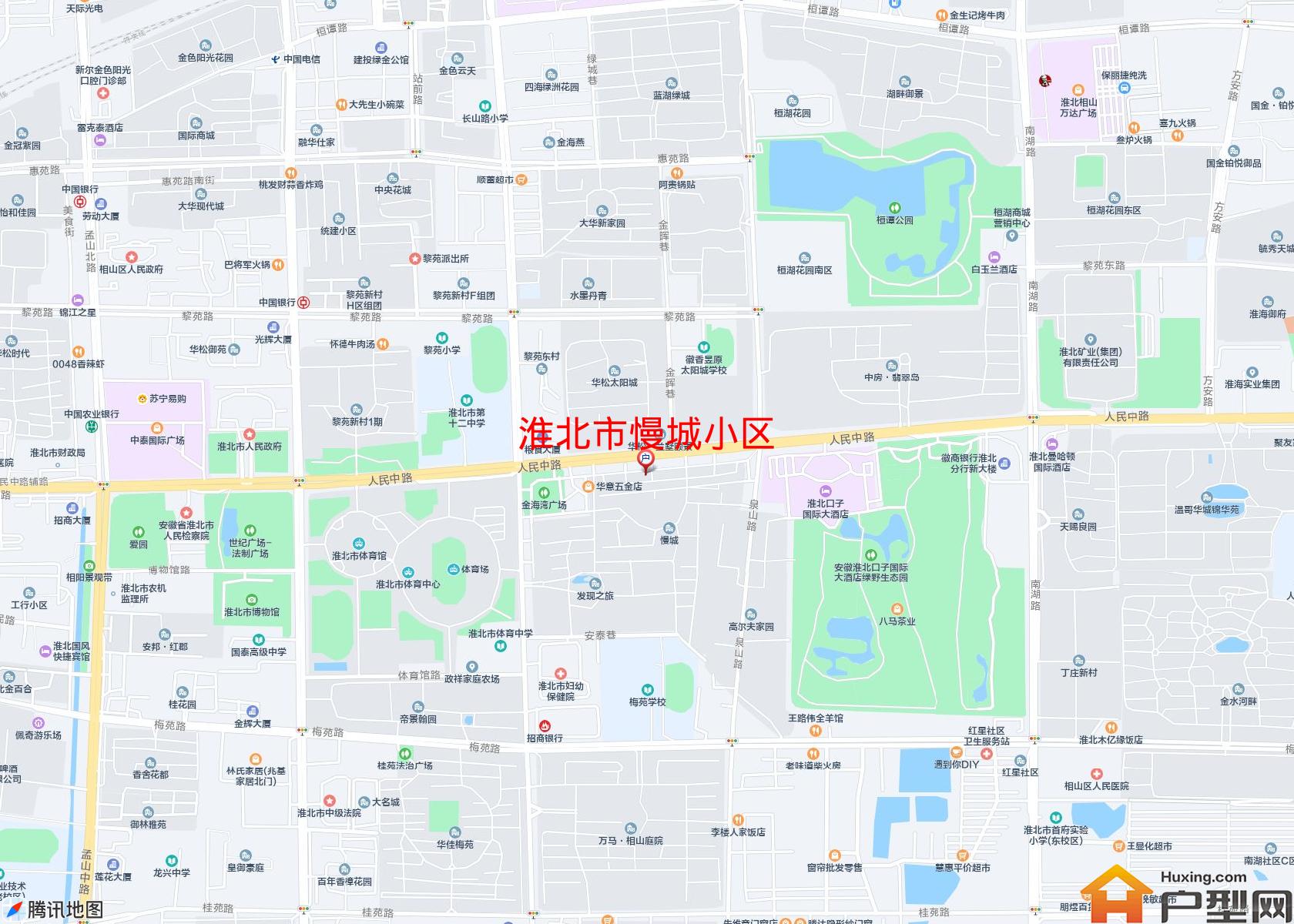 慢城小区小区 - 户型网
