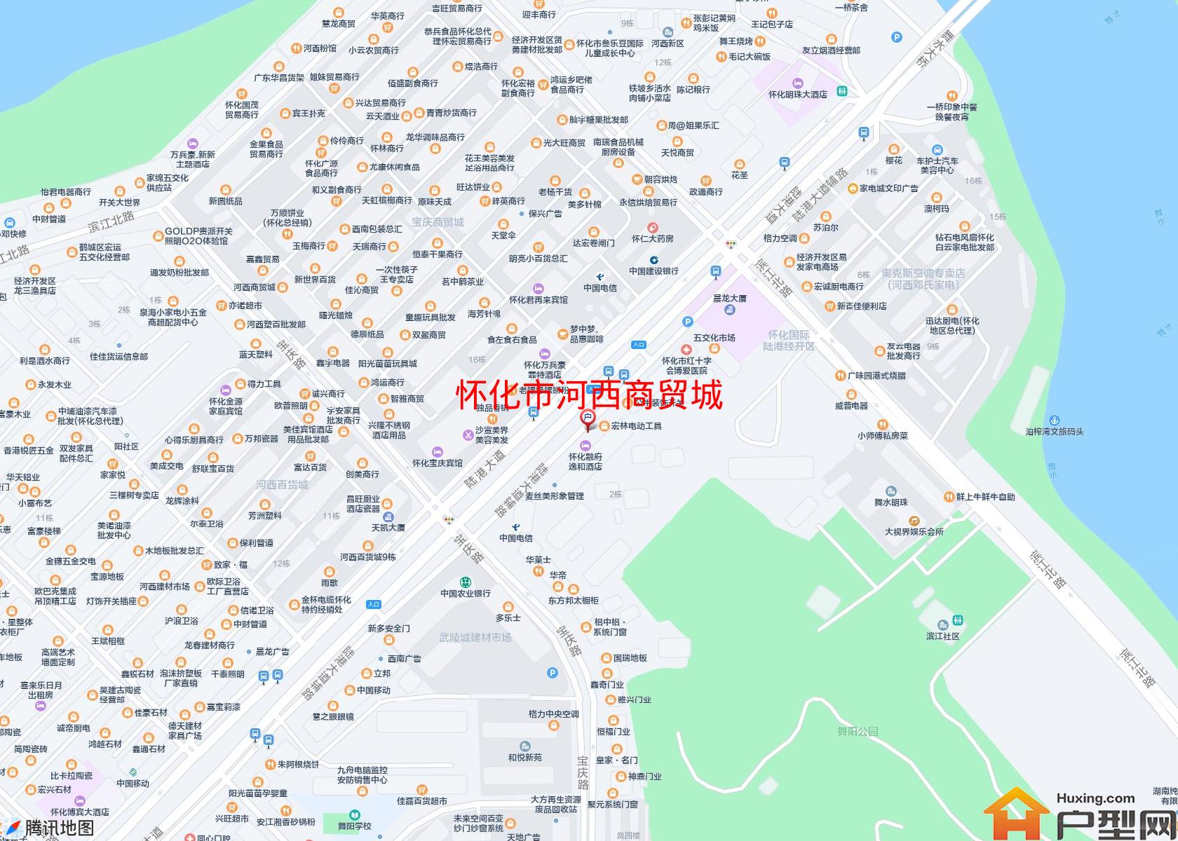河西商贸城小区 - 户型网