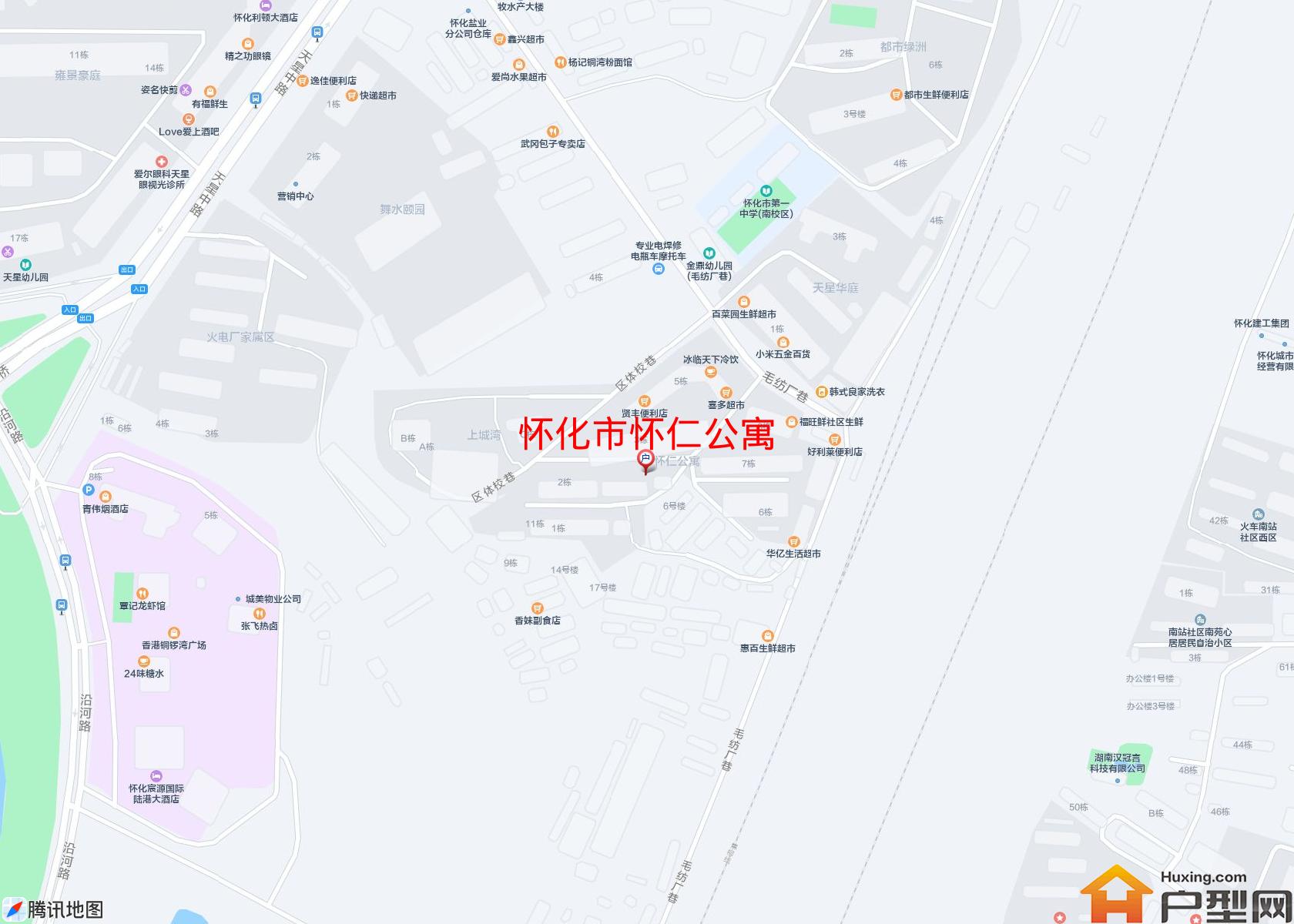 怀仁公寓小区 - 户型网