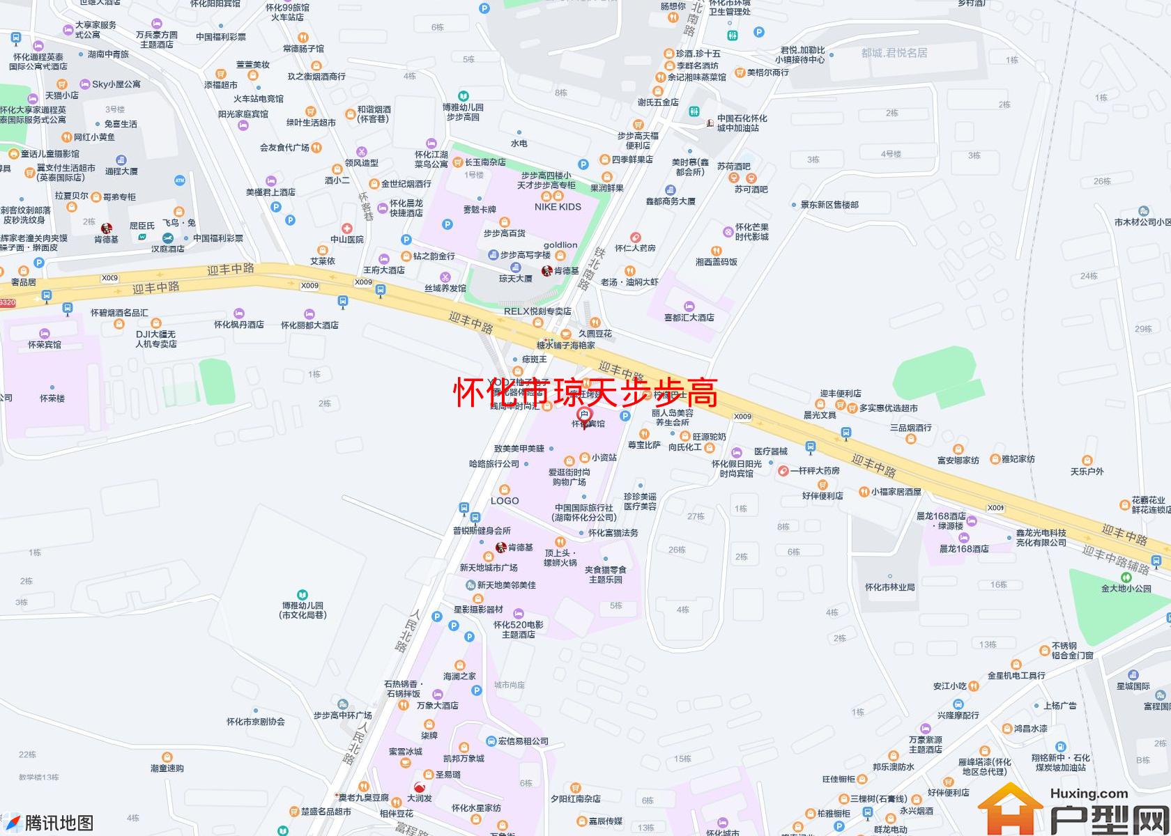 琼天步步高小区 - 户型网