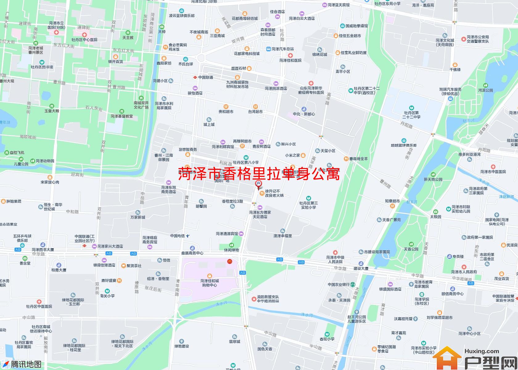 香格里拉单身公寓小区 - 户型网