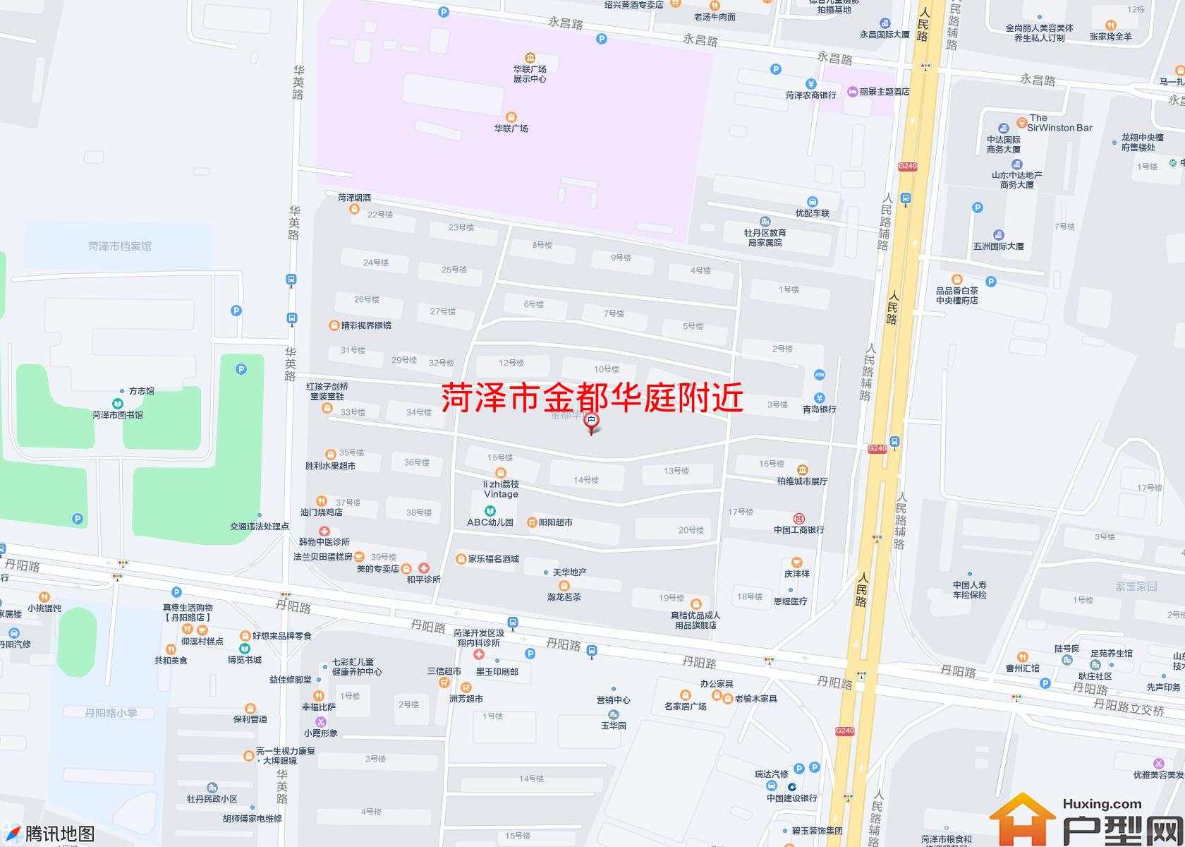 金都华庭附近小区 - 户型网
