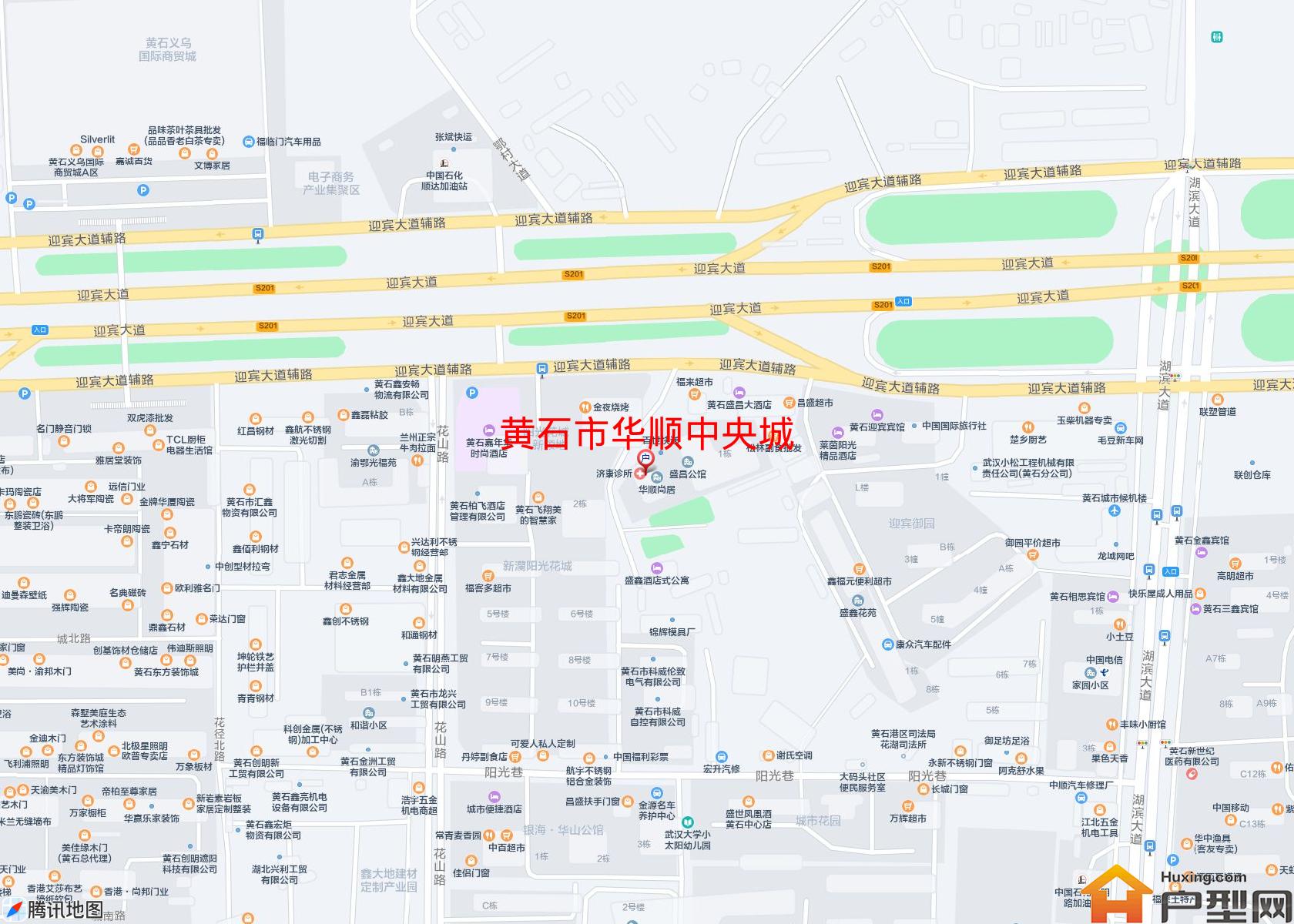 华顺中央城小区 - 户型网